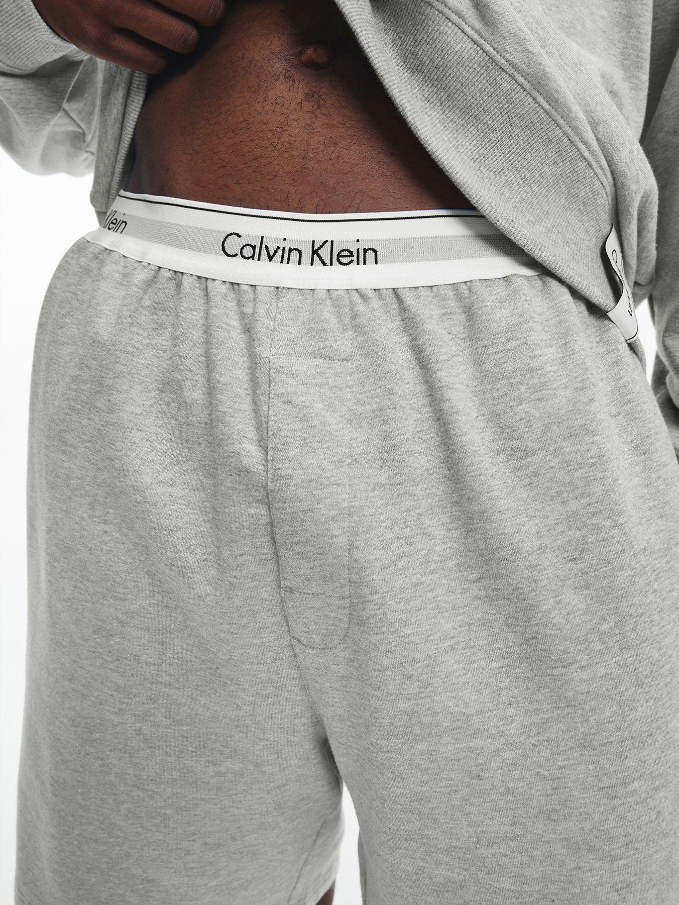 Short Pijama Modern Cotton Gris Calvin Klein-3