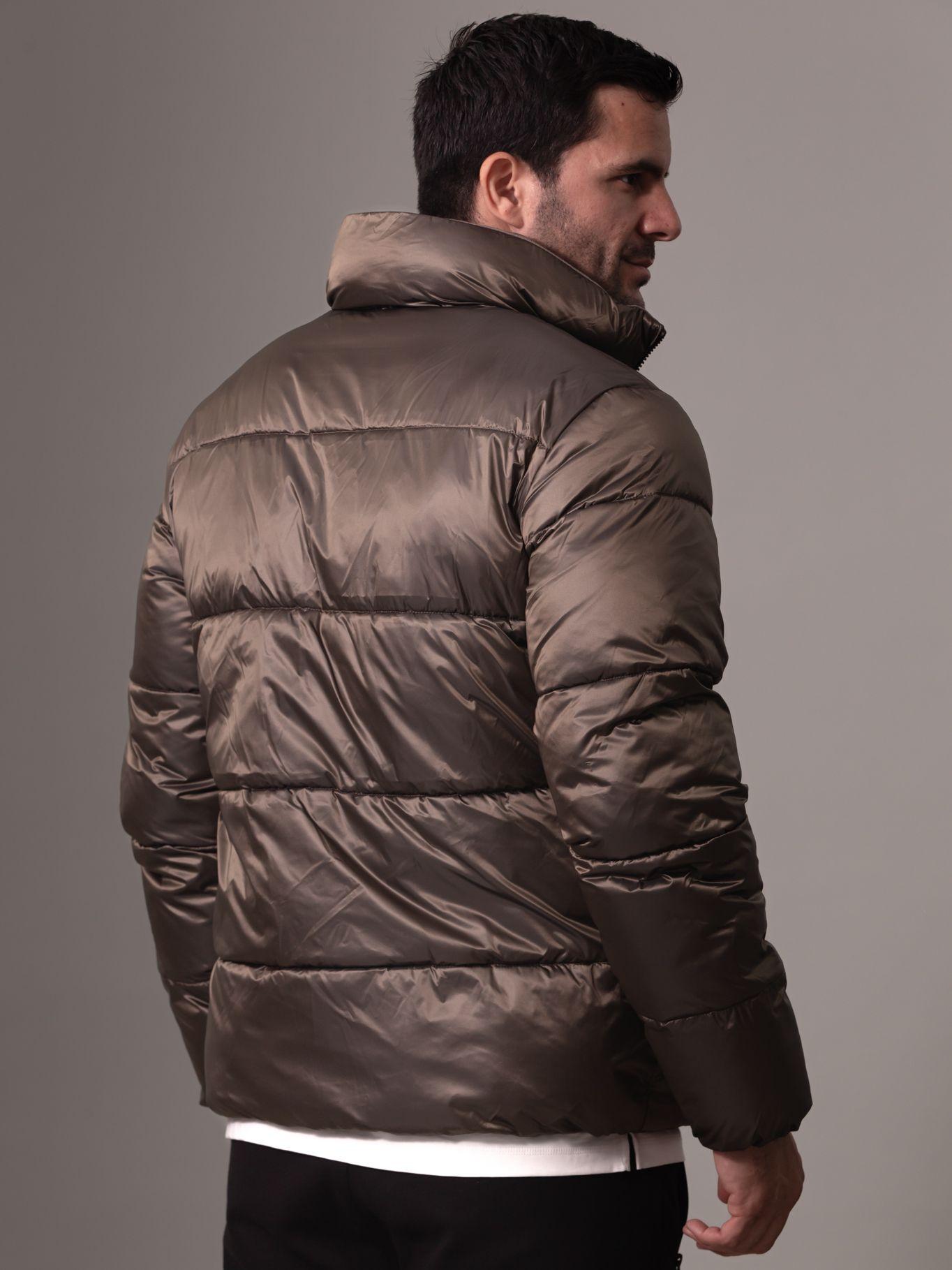 Parka Two Tone Puffer Café Calvin Klein-3