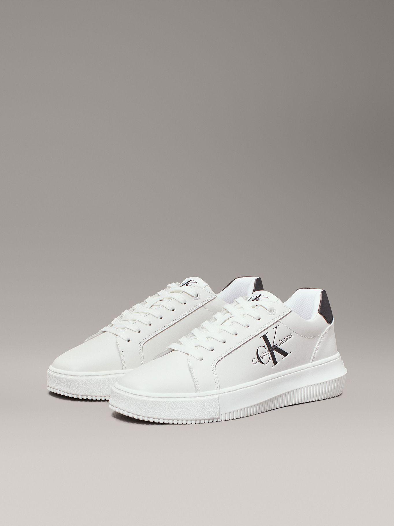 Zapatillas Cuero Chunky Cupsole Blanco Calvin Klein-0