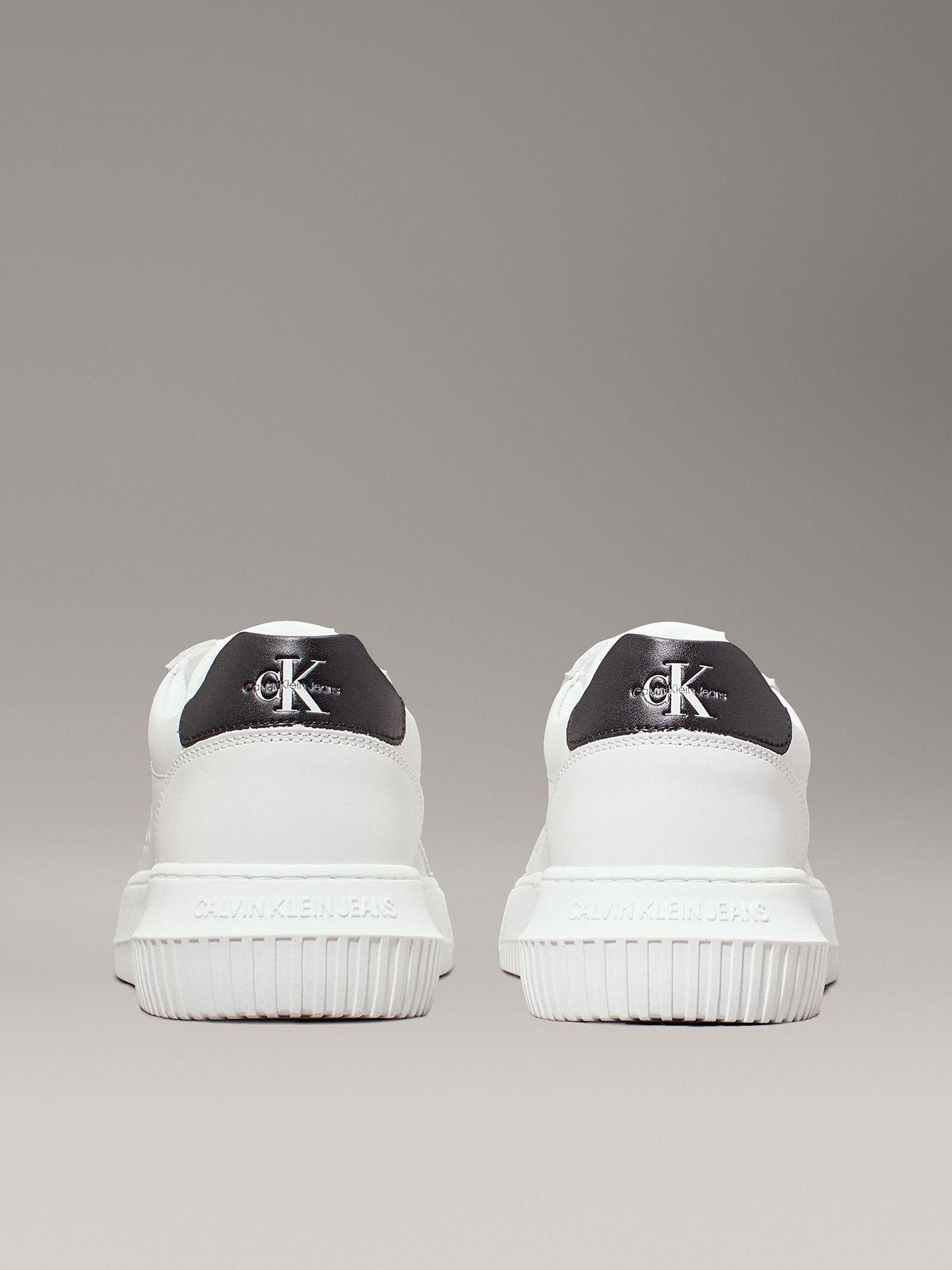 Zapatillas Cuero Chunky Cupsole Blanco Calvin Klein-1