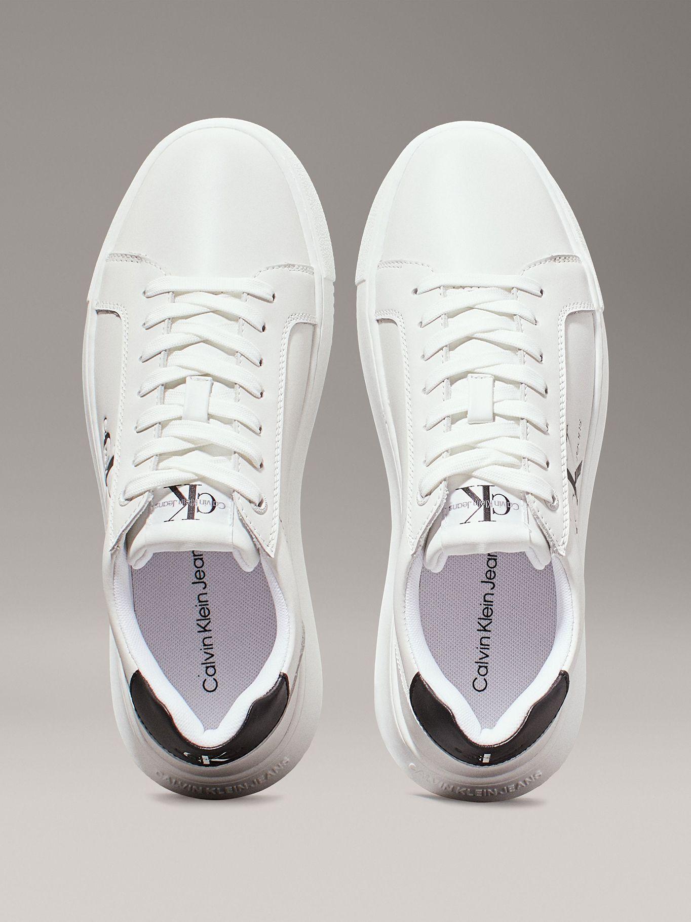 Zapatillas Cuero Chunky Cupsole Blanco Calvin Klein-2