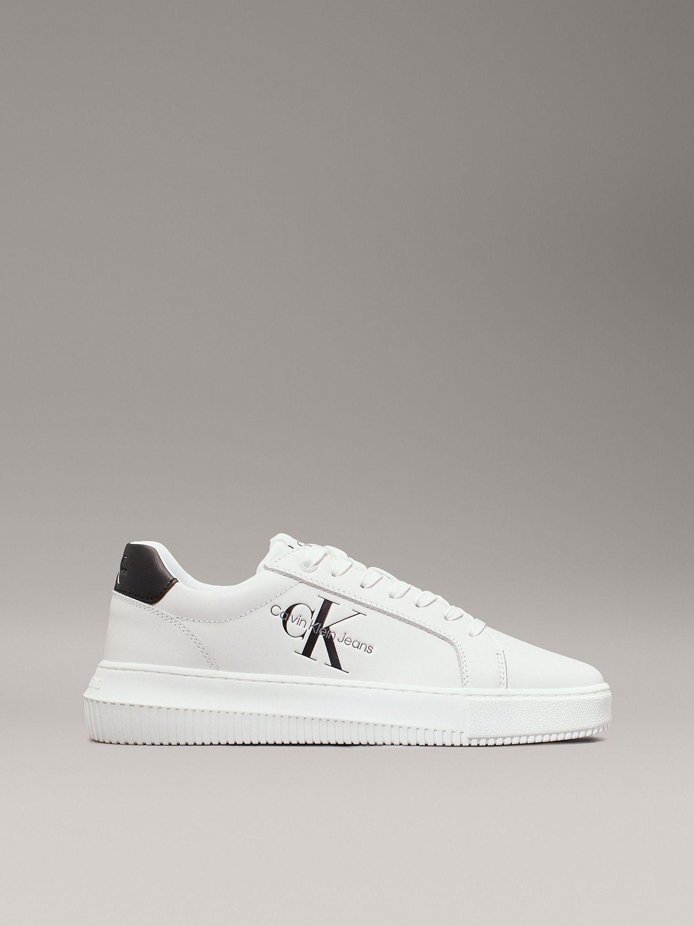 Zapatillas Cuero Chunky Cupsole Blanco Calvin Klein-4