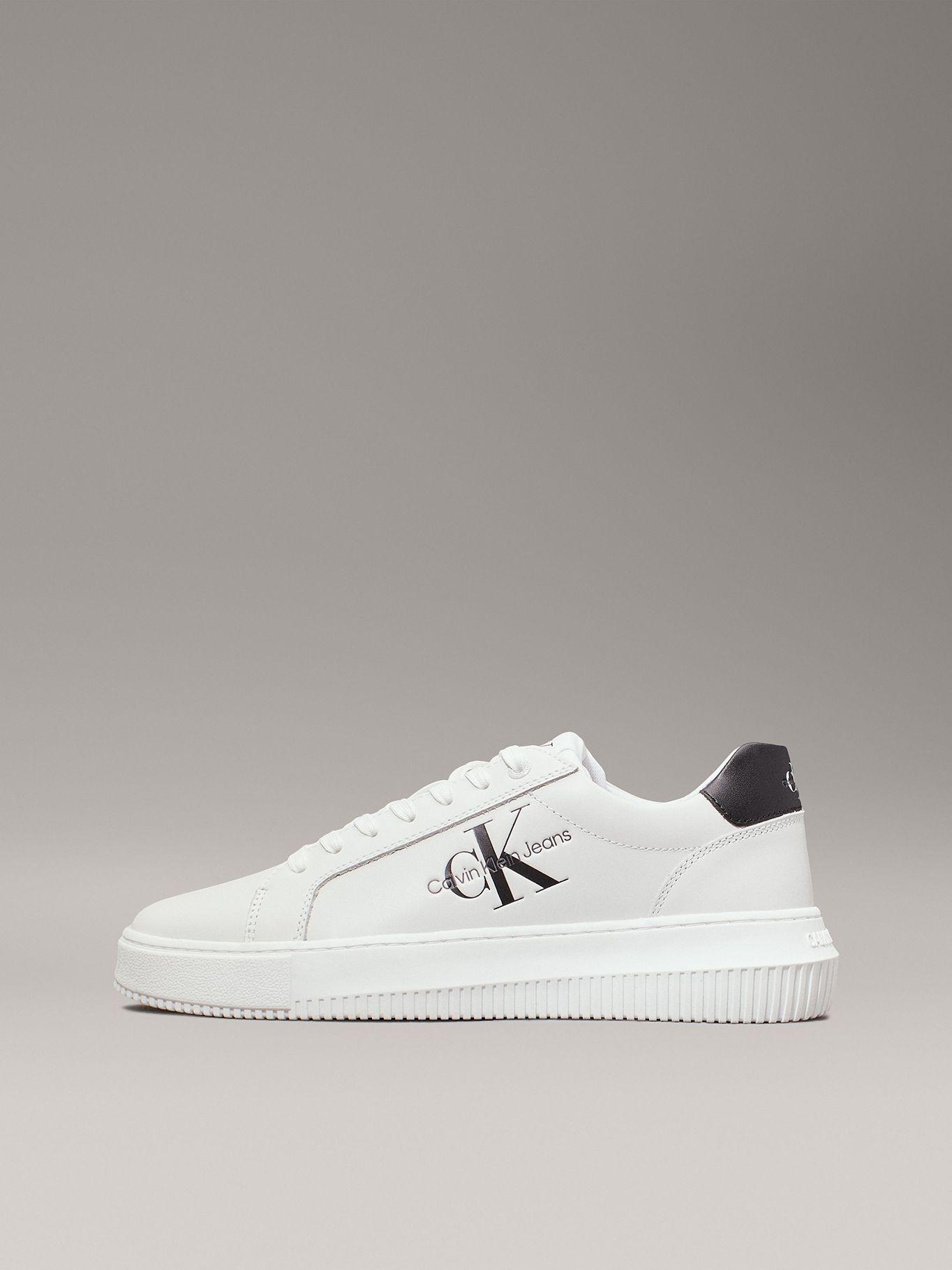 Zapatillas Cuero Chunky Cupsole Blanco Calvin Klein-5