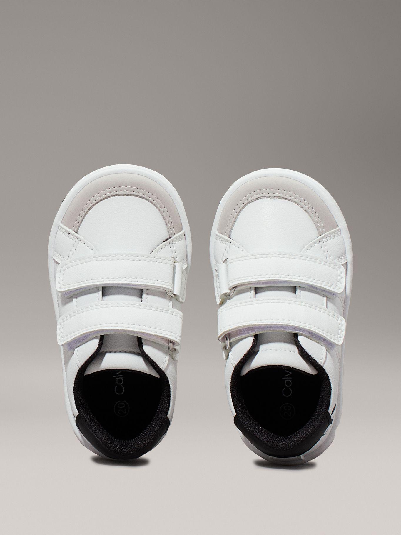 Zapatillas Niño Low Cut Velcro Blanco Calvin Klein-2