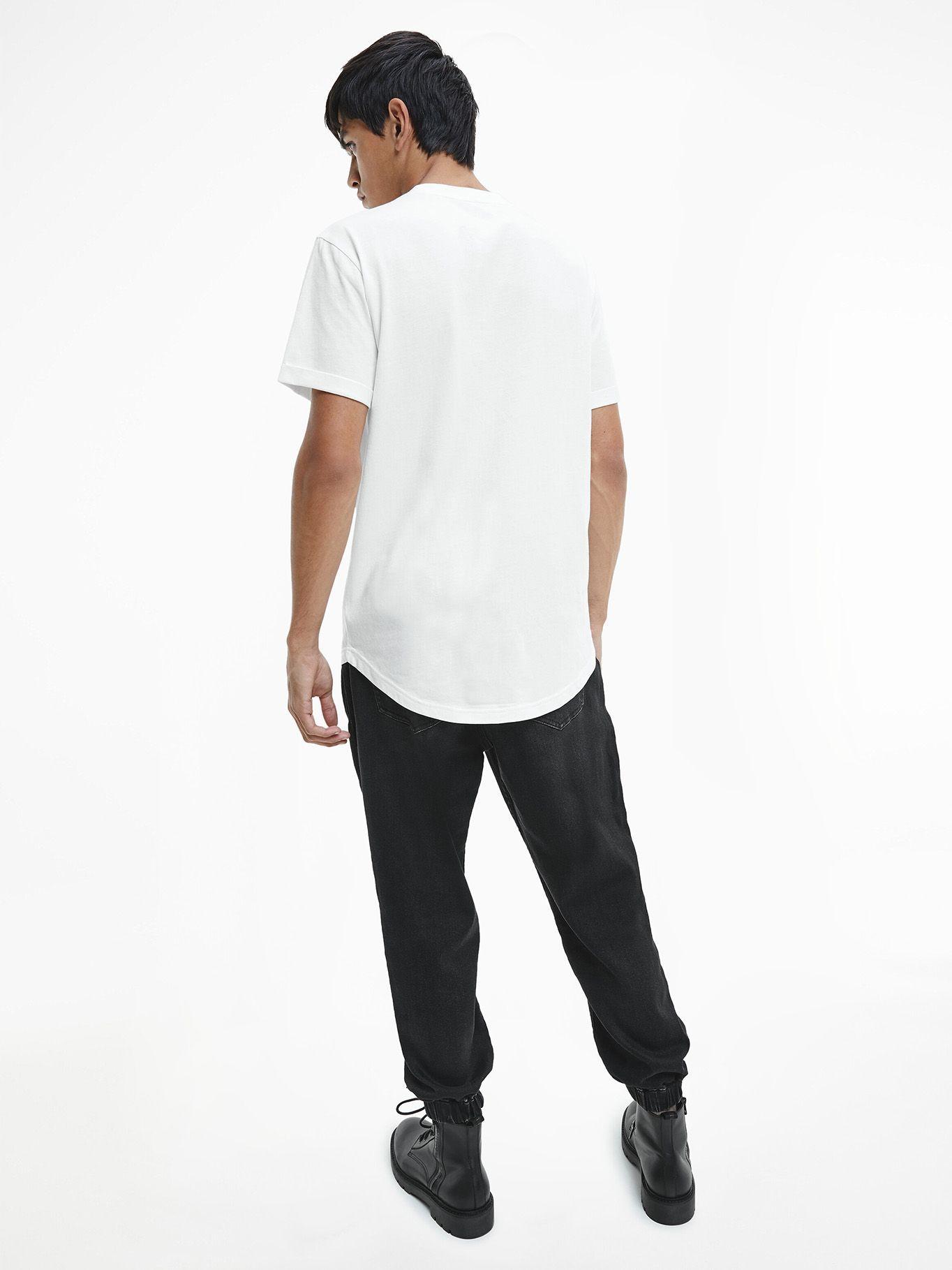 Polera Badge Turn Blanco Calvin Klein-2