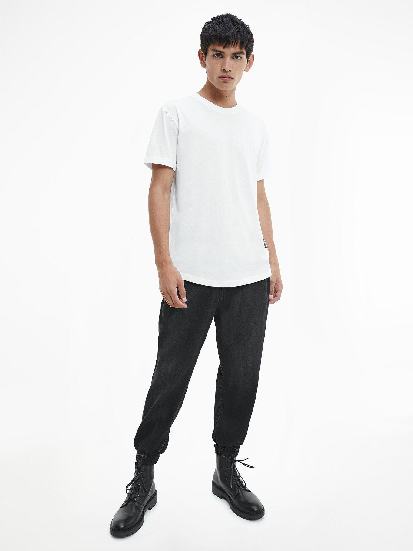 Polera Badge Turn Blanco Calvin Klein-1
