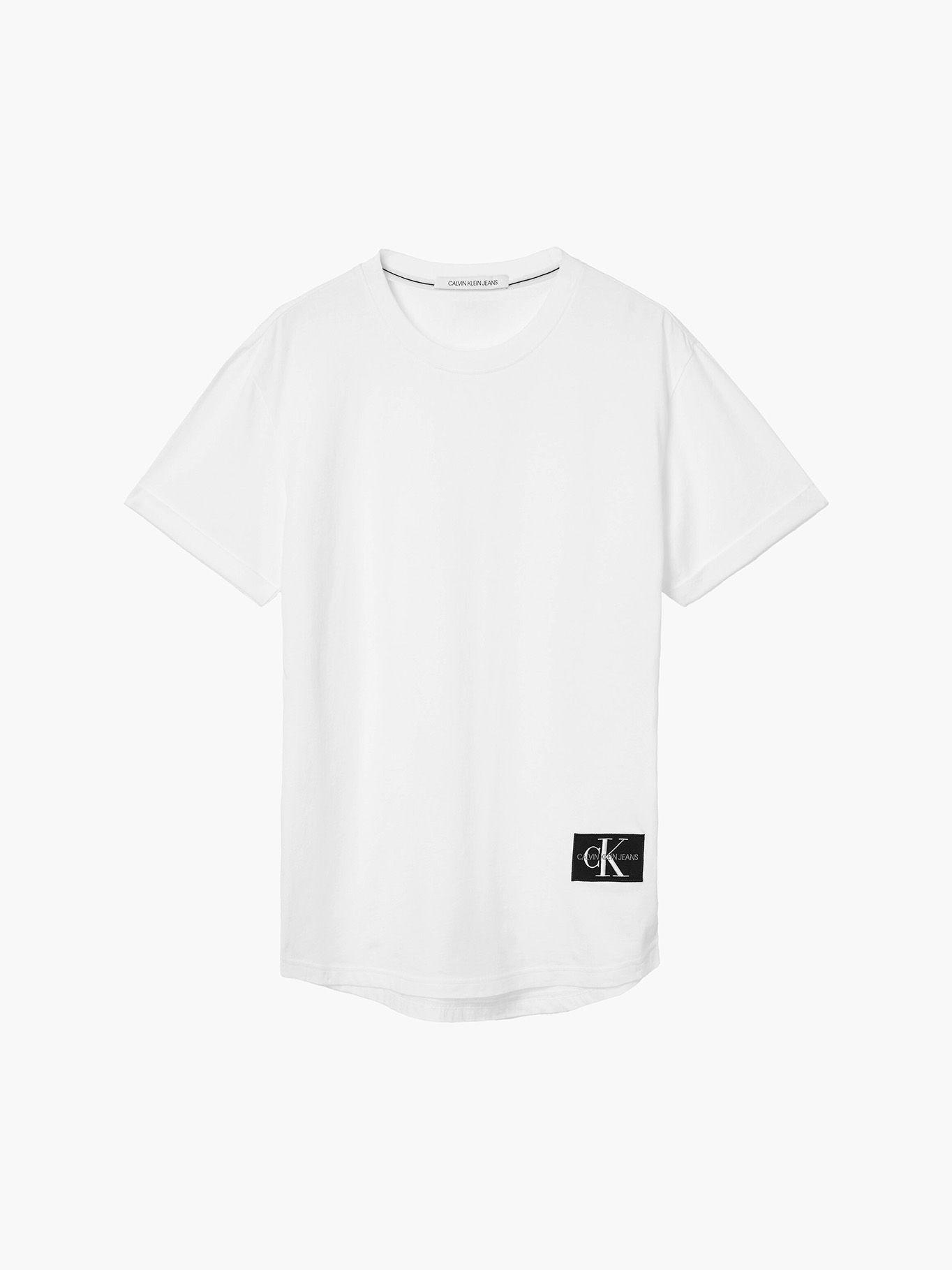 Polera Badge Turn Blanco Calvin Klein-4