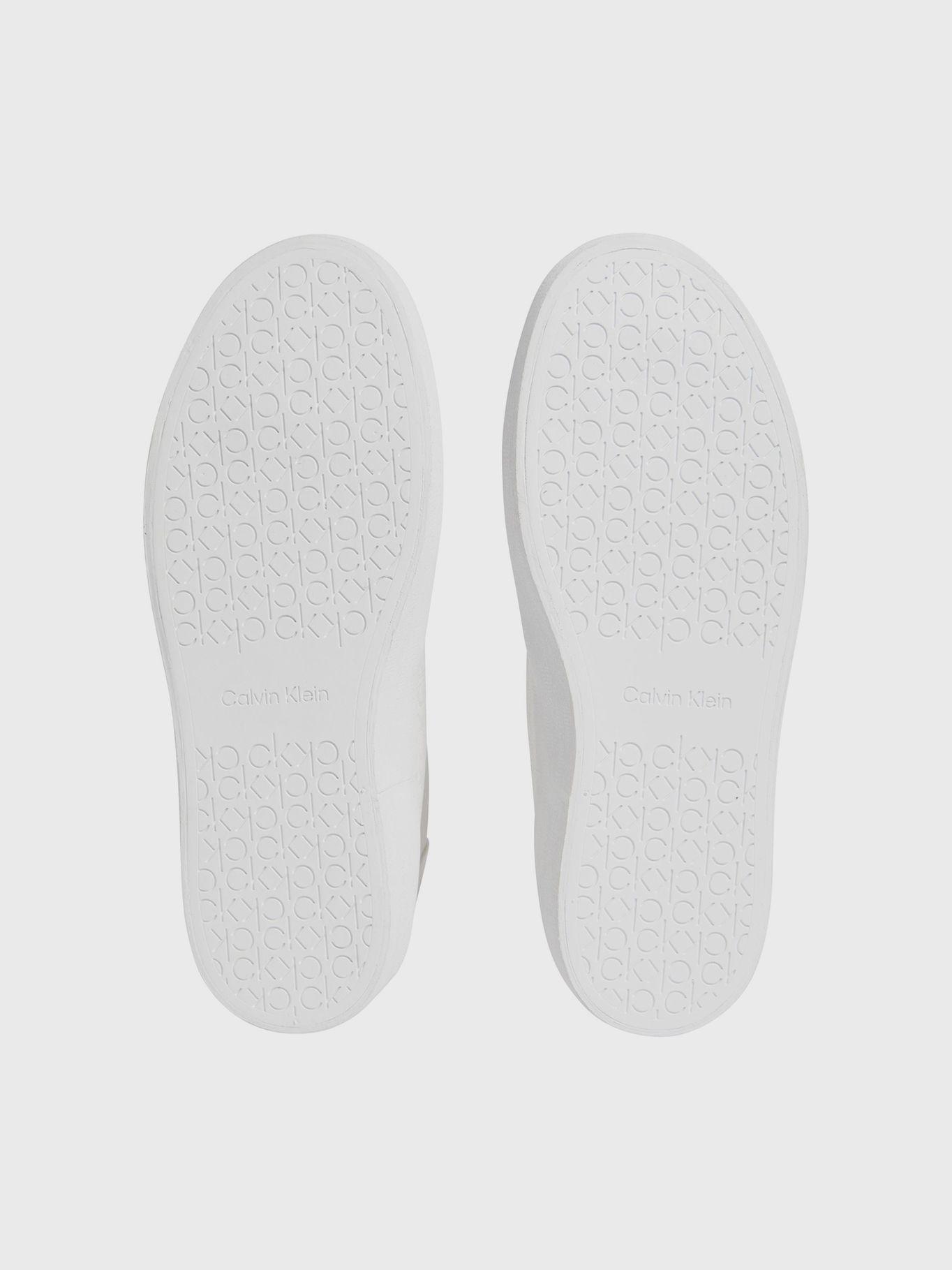 Zapatillas altas con monograma Blanco Calvin Klein-3