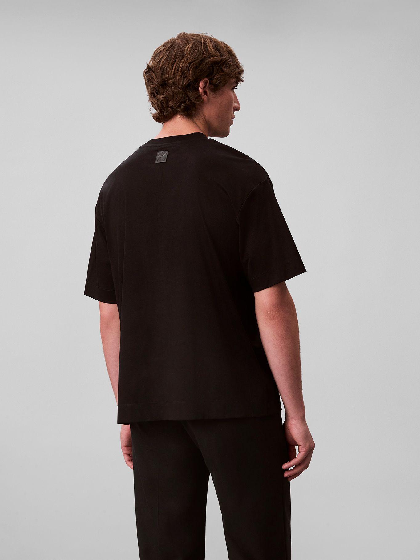 Polera Premium Interlock Negro Calvin Klein-2