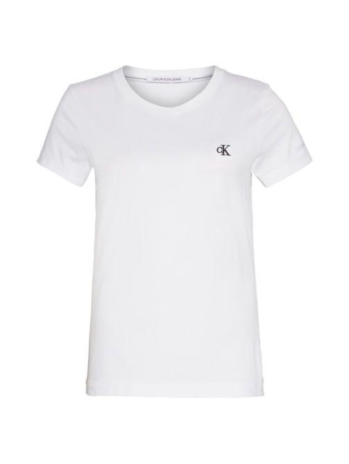 Polera Ck Embroidery Slim Blanco Calvin Klein-6