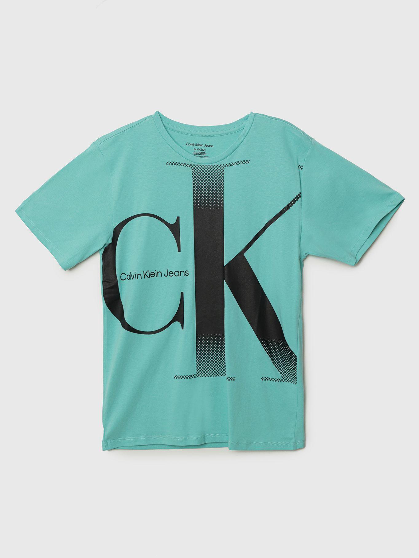 Polera Niño Fadeout Verde Calvin Klein-0