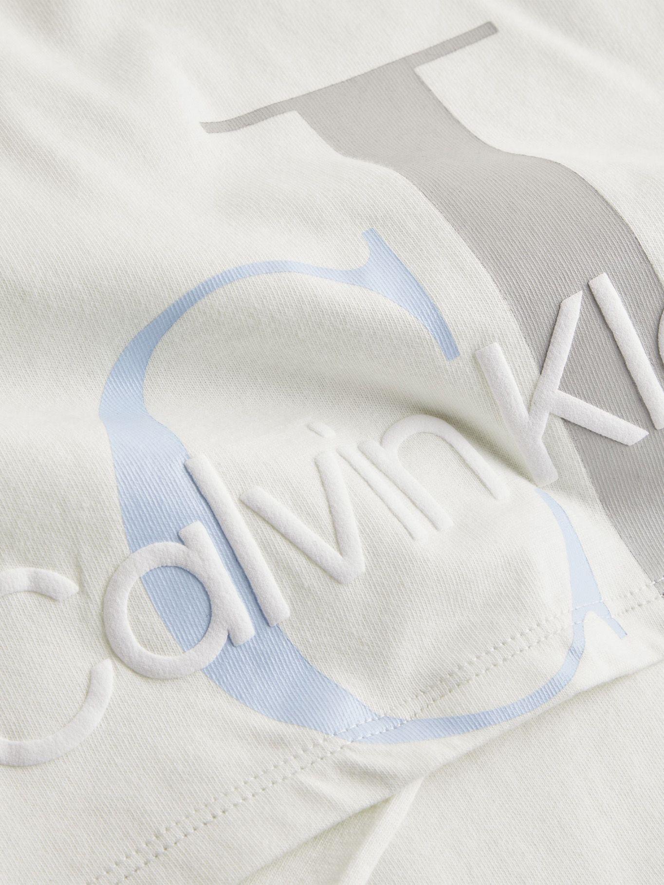 Polera Monogram Boyfriend Blanco Calvin Klein-3