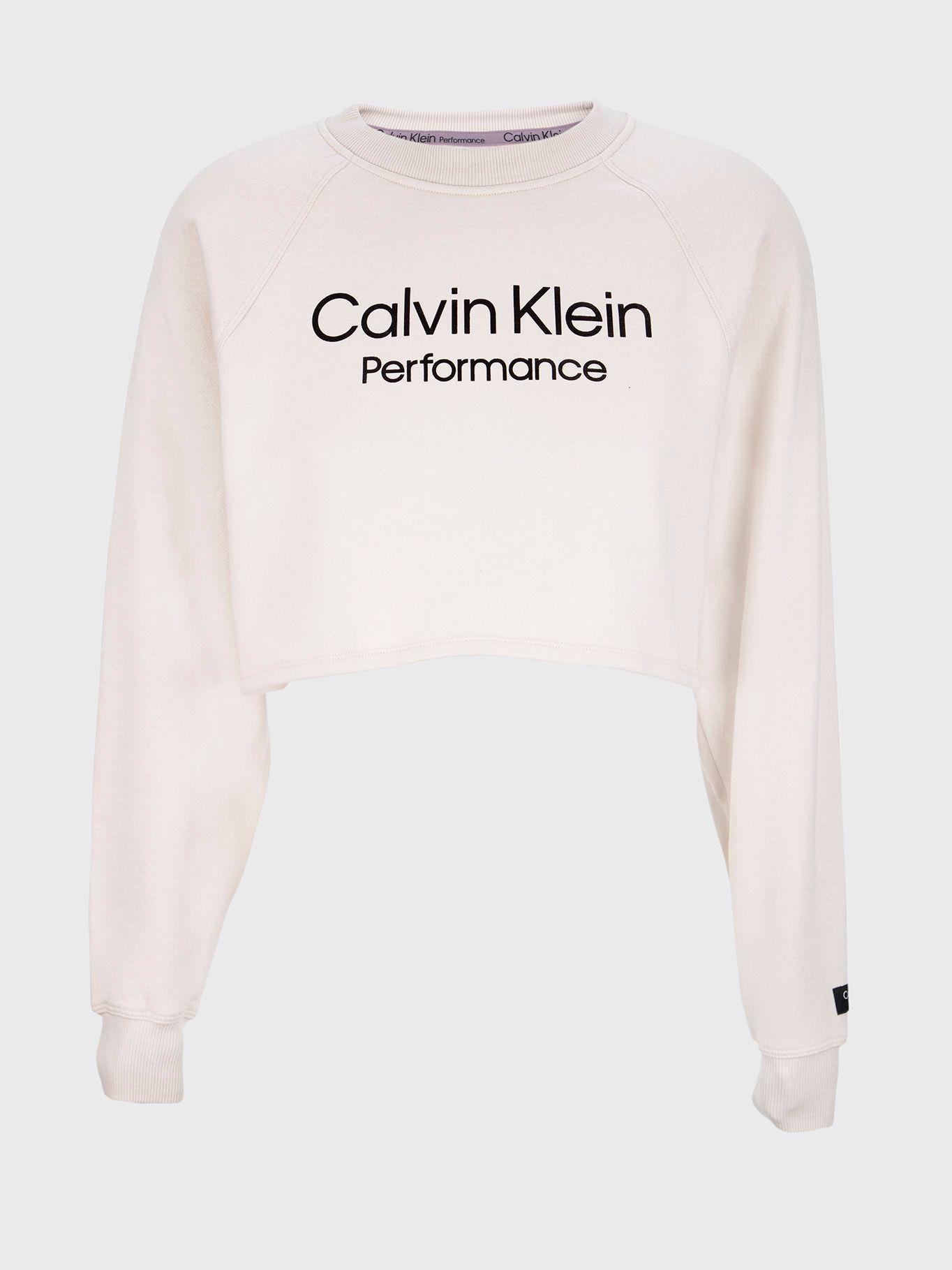 Polerón Raglan Crema Calvin Klein-0