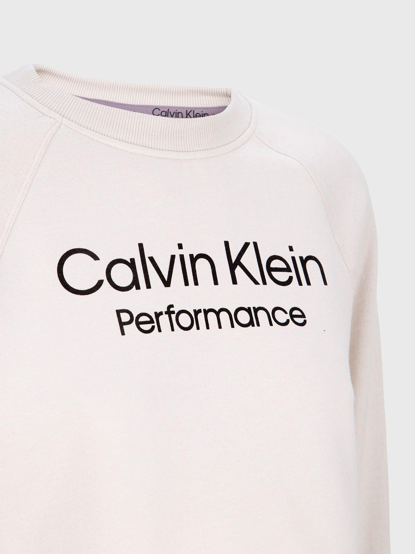 Polerón Raglan Crema Calvin Klein-2