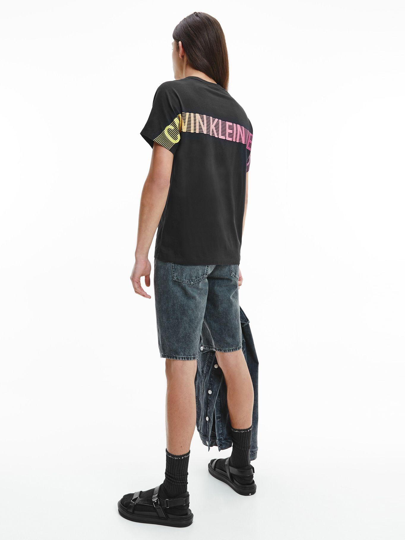 Polera Gradient Back Negro Calvin Klein Hombre-1