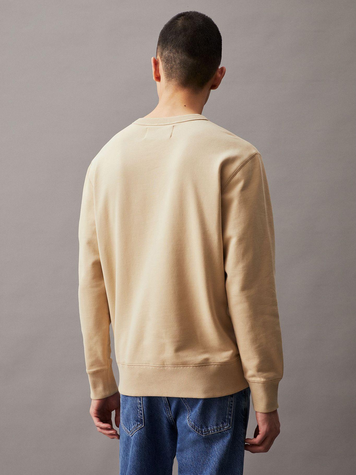 Polerón Badge Beige Calvin Klein-2