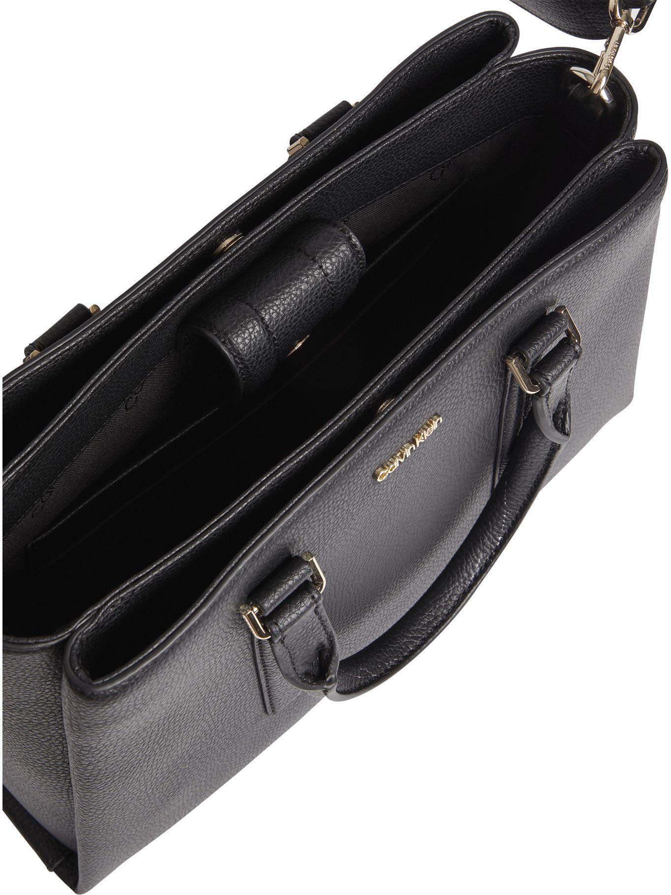 Bolso con logo Negro Calvin Klein-2