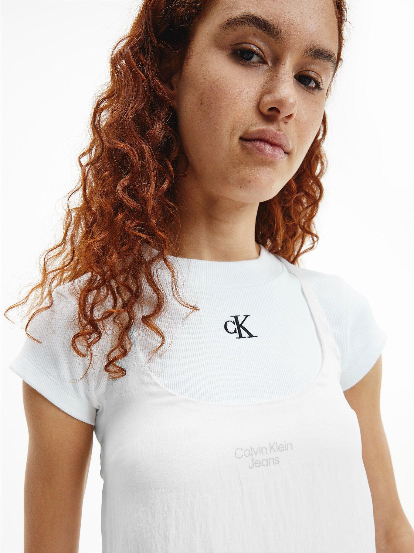 Vestido Maxi Glazed Blanco YAF Calvin Klein-2