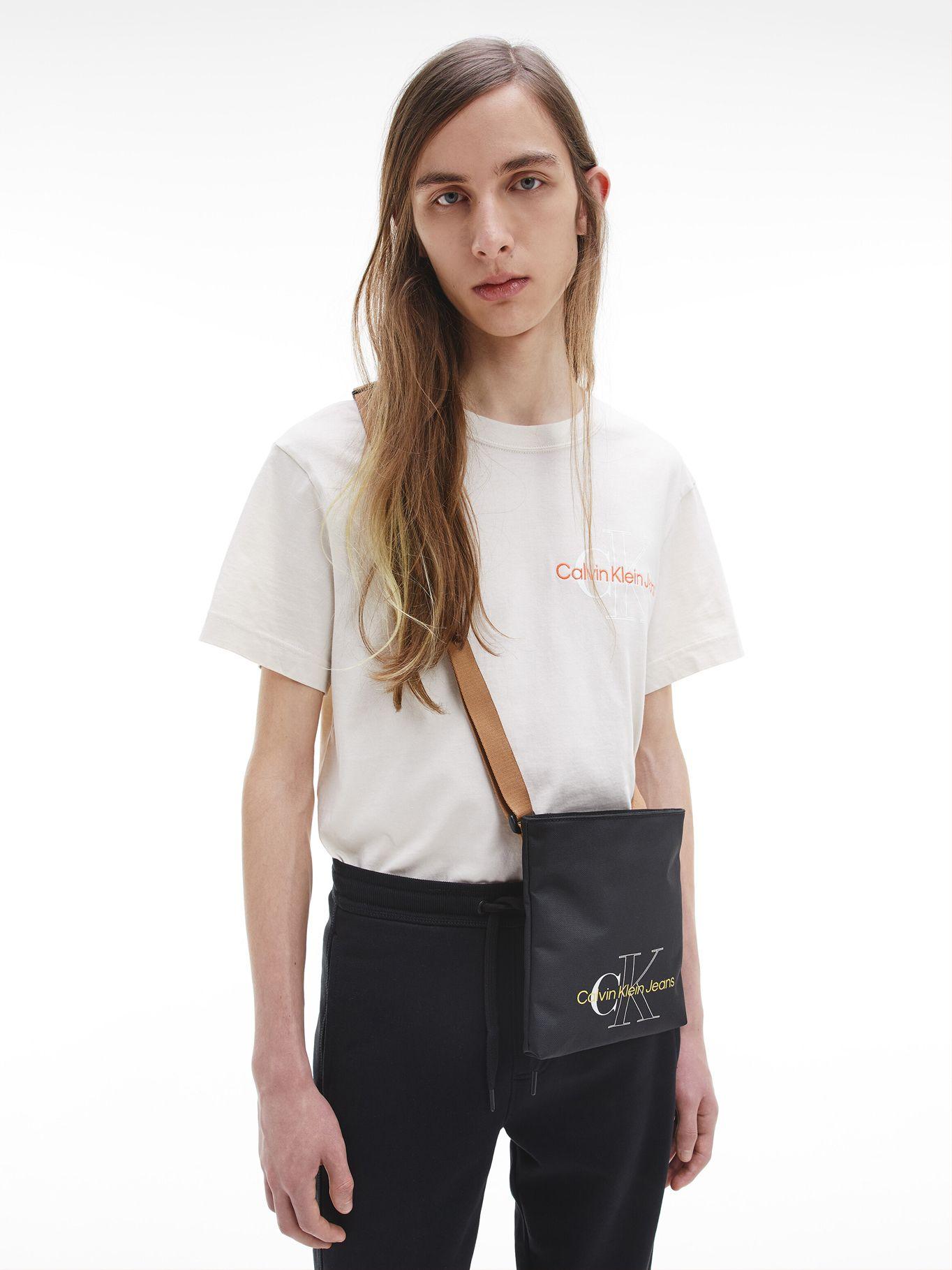 Polera Two Tone Monogram Crema Calvin Klein-0