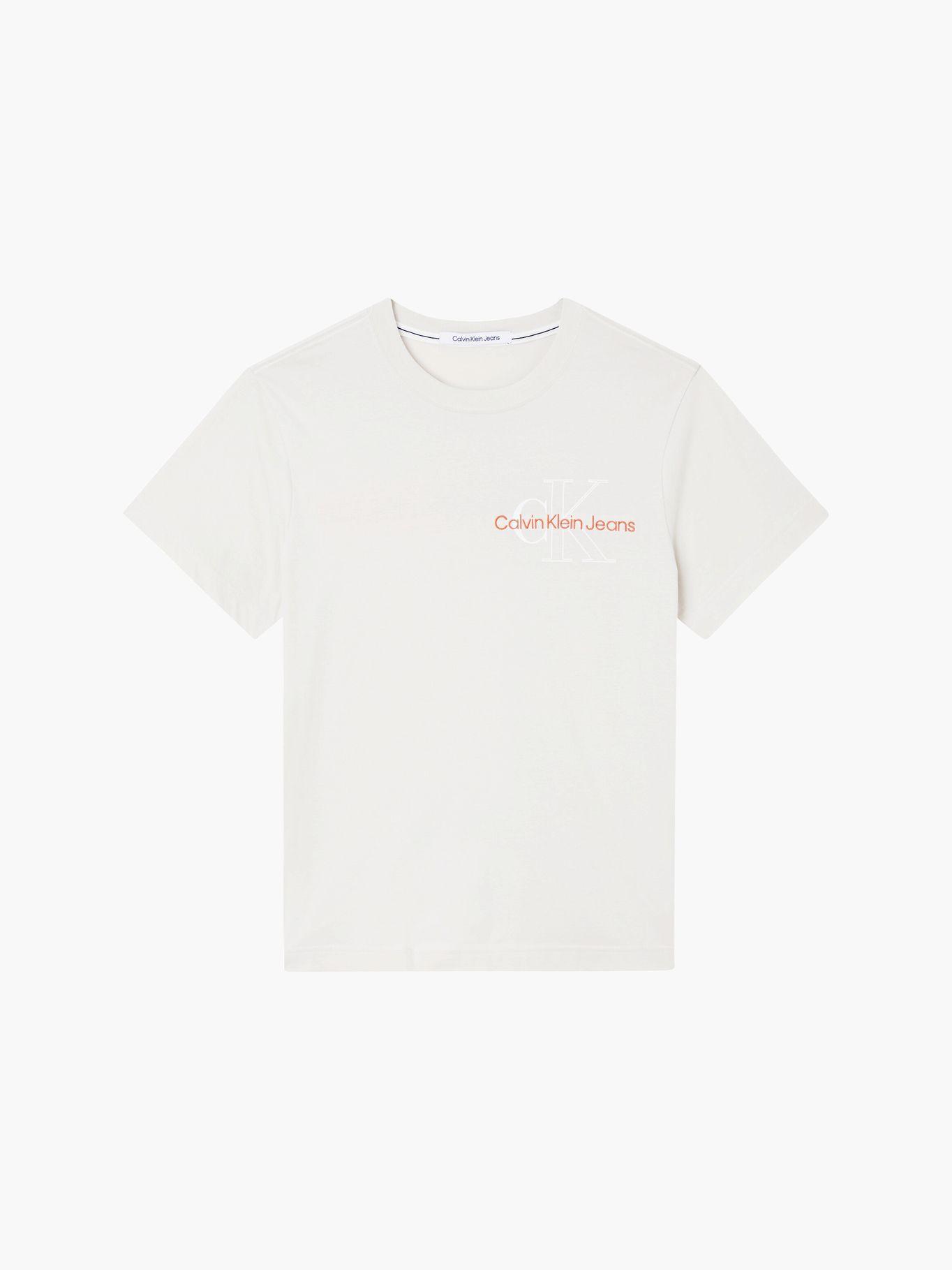Polera Two Tone Monogram Crema Calvin Klein-4