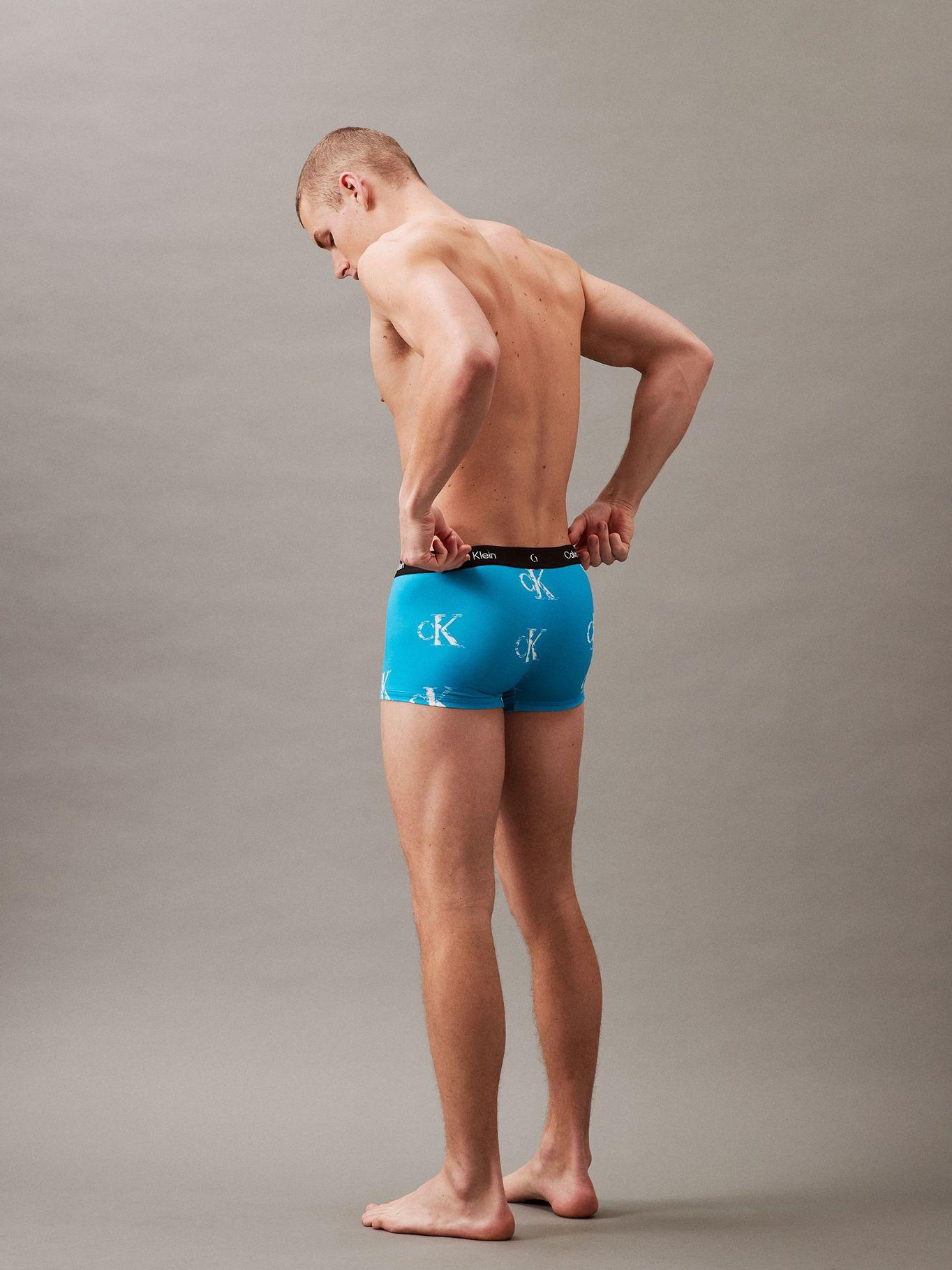 Bóxer Low Rise Trunk CK96 Azul Calvin Klein-3