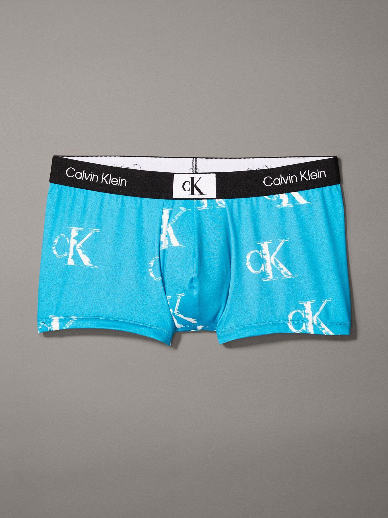 Bóxer Low Rise Trunk CK96 Azul Calvin Klein-0