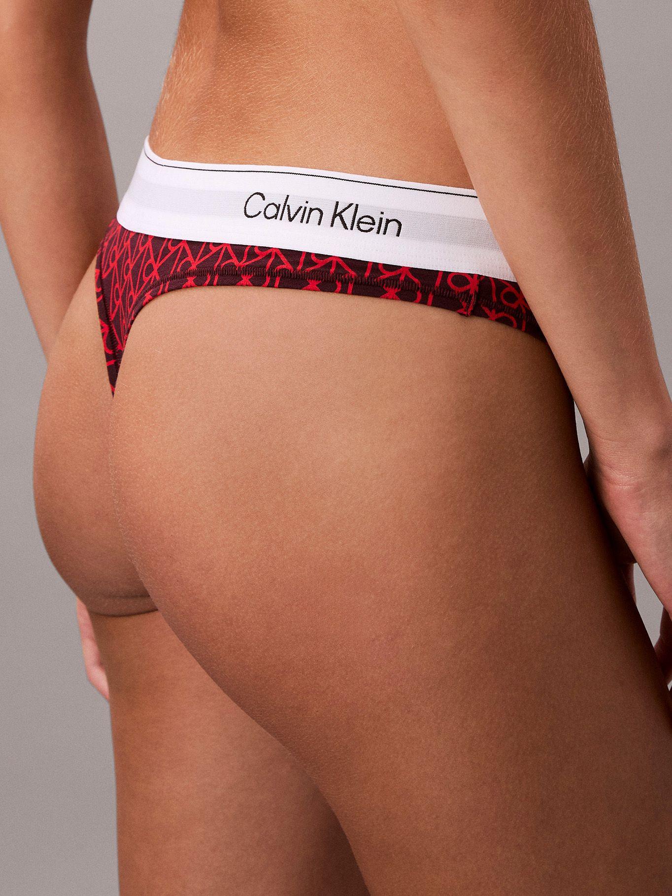 Colaless Icon Cotton Modal Rojo Calvin Klein-2