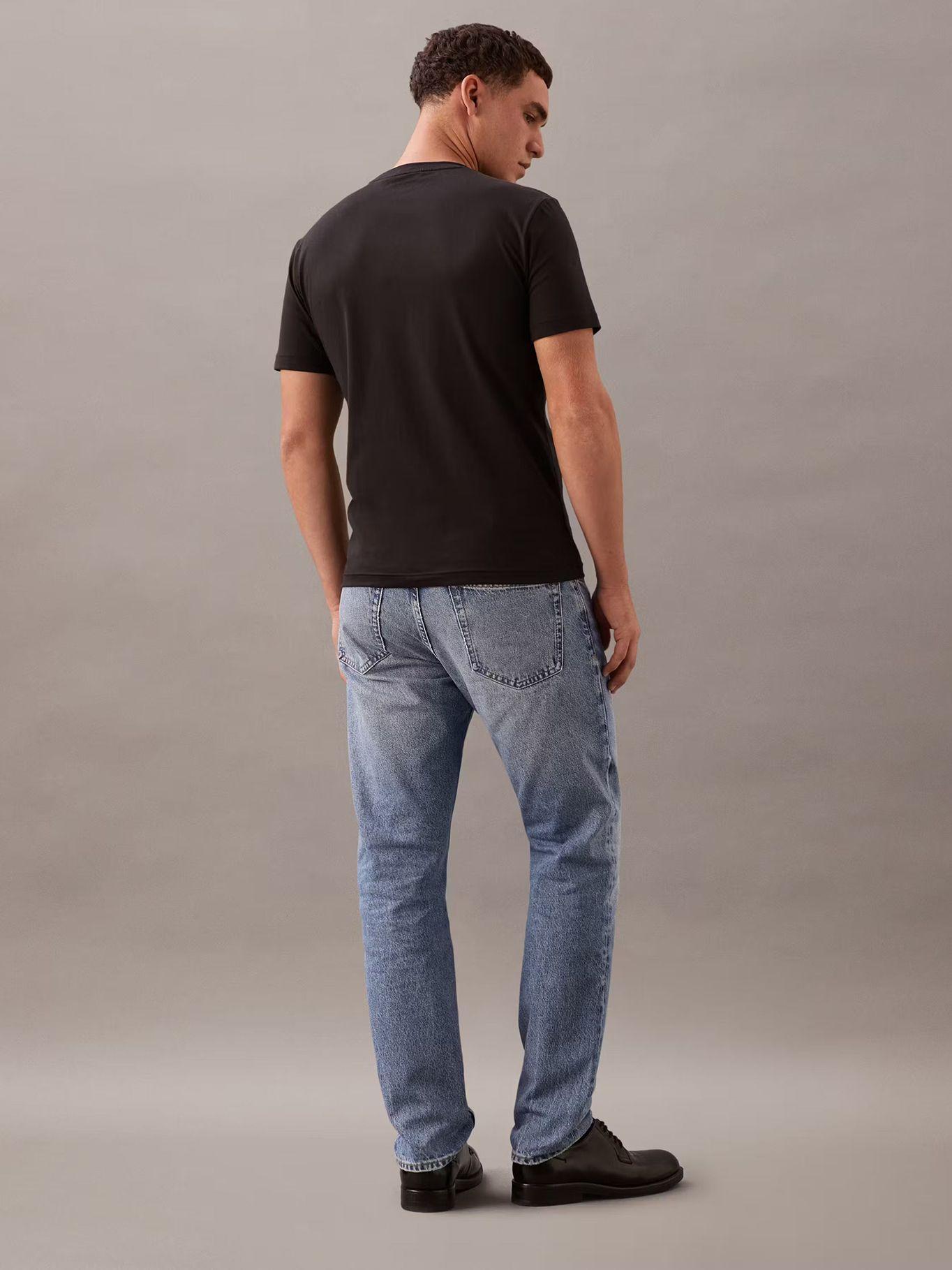 Jeans Slim Straight Azul Calvin Klein-2