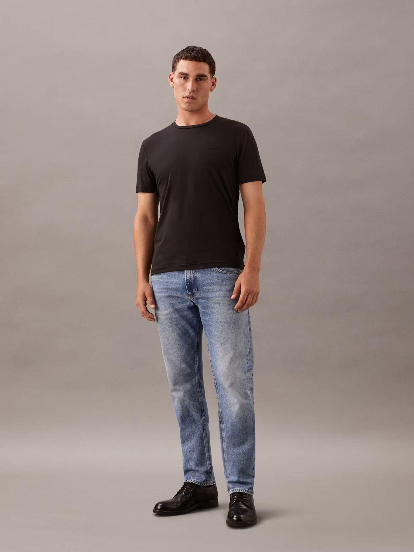 Jeans Slim Straight Azul Calvin Klein-0