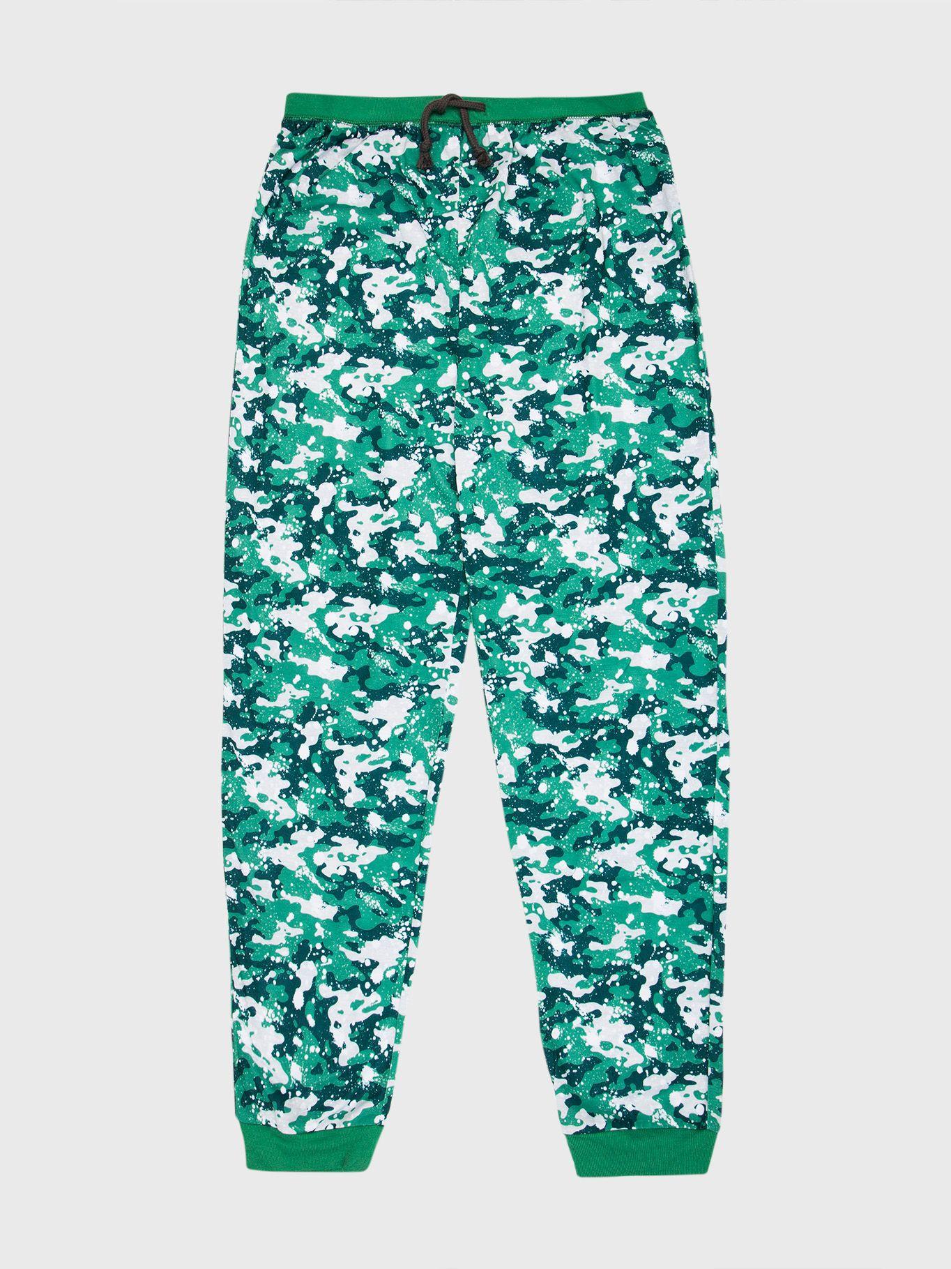 Pijama Niño Set de 3 Piezas Verde Calvin Klein-1