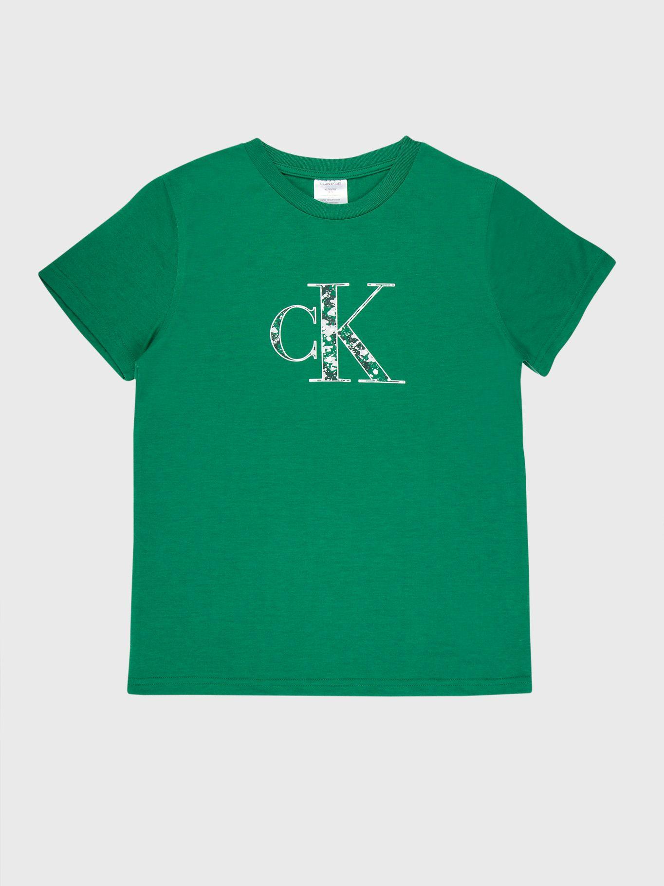 Pijama Niño Set de 3 Piezas Verde Calvin Klein-3