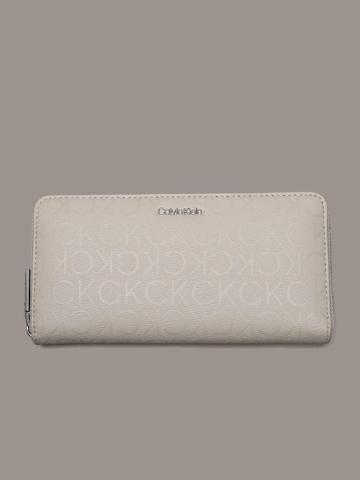 Billetera Ck Must Mono Beige Calvin Klein-0