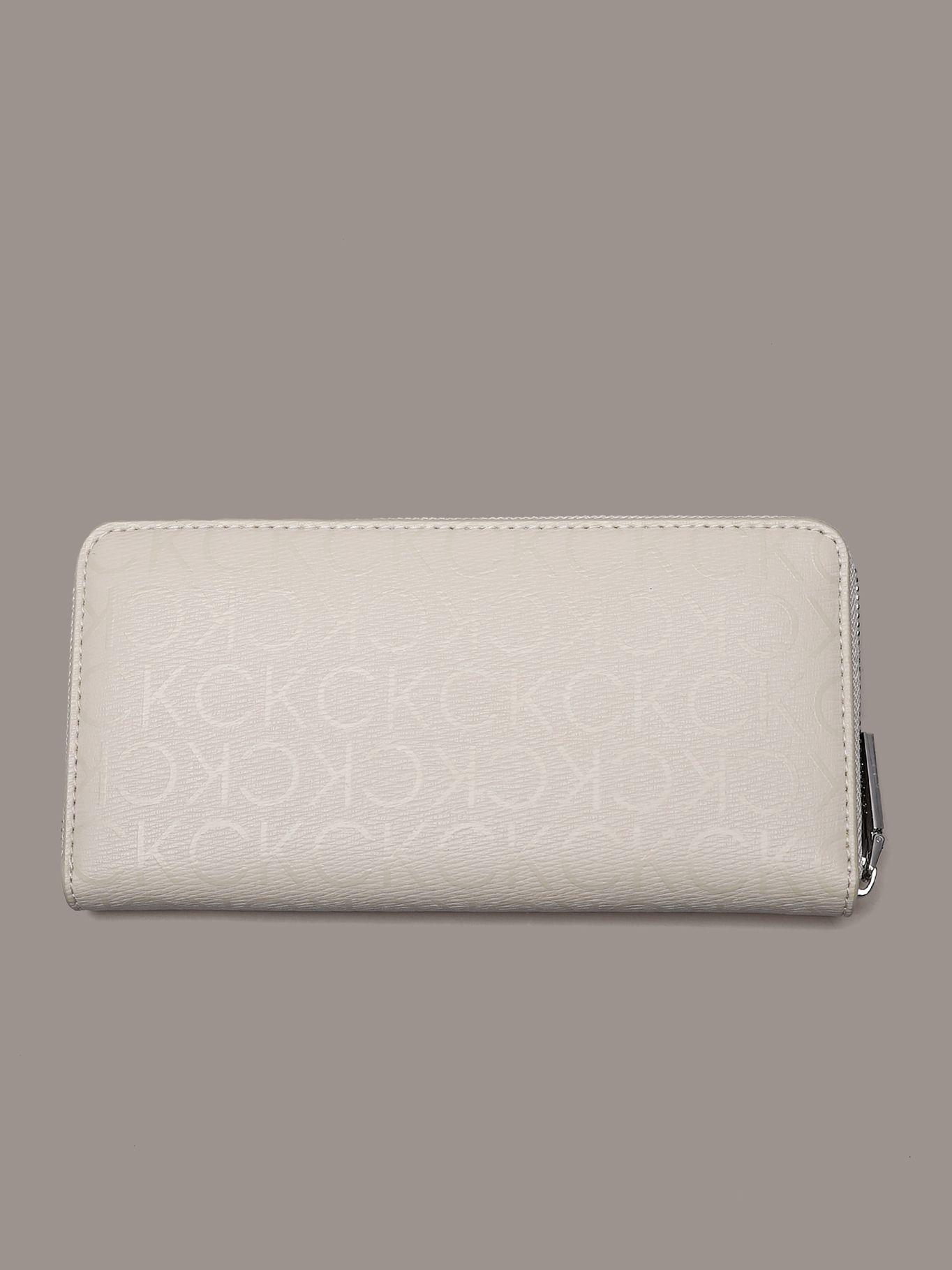 Billetera Ck Must Mono Beige Calvin Klein-1