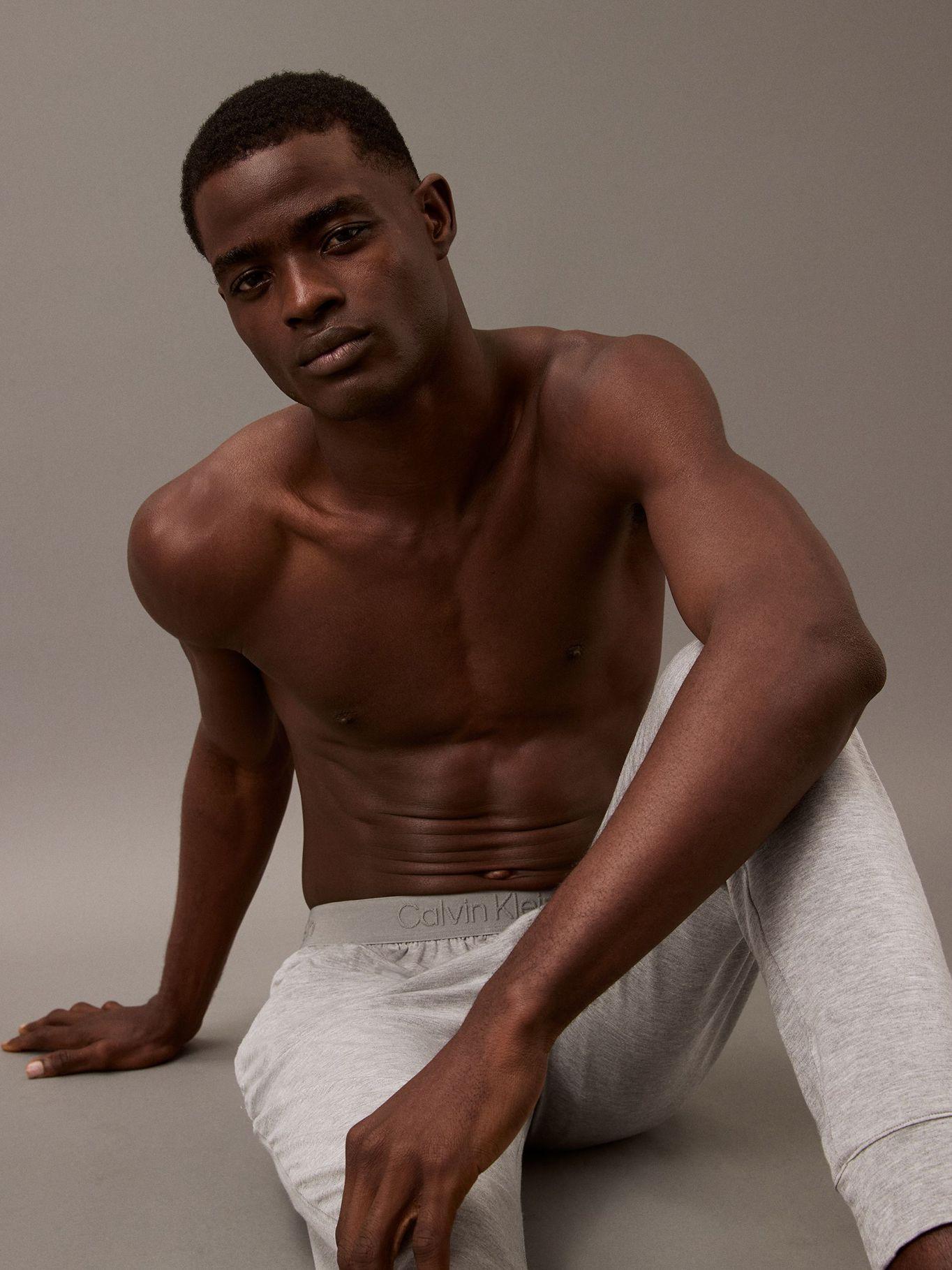 Pantalón De Chándal Ultra Soft Modal Gris Calvin Klein-4