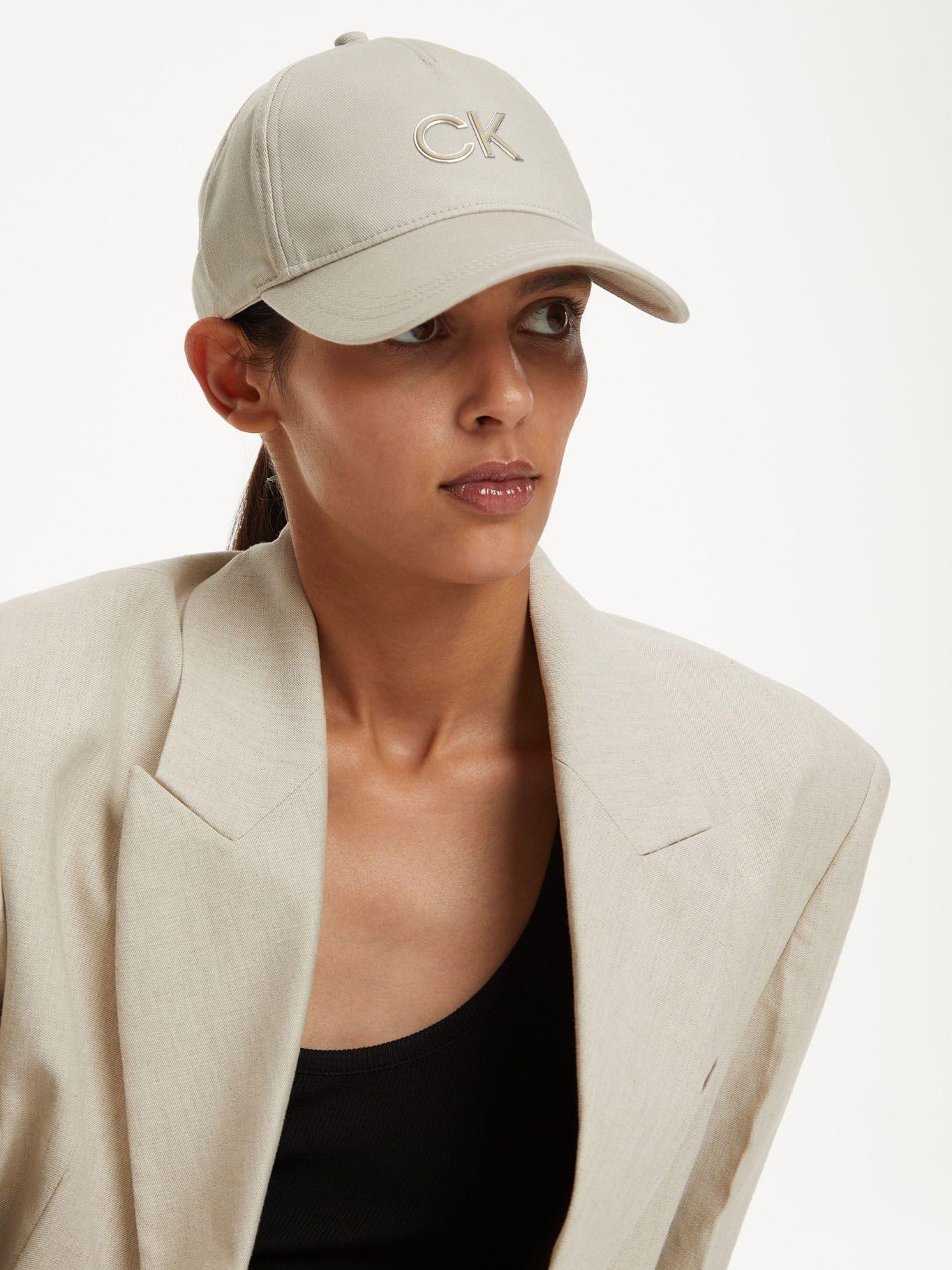 Gorra de béisbol con logo Beige Calvin Klein-2