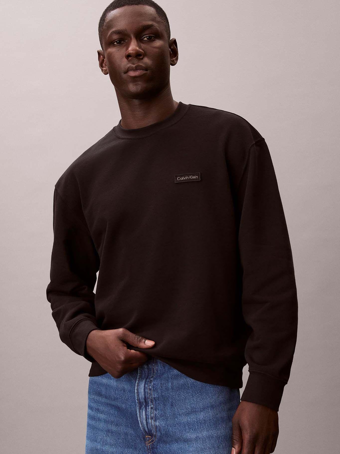 Polerón de Corte Clásico con Parche Negro Calvin Klein-3