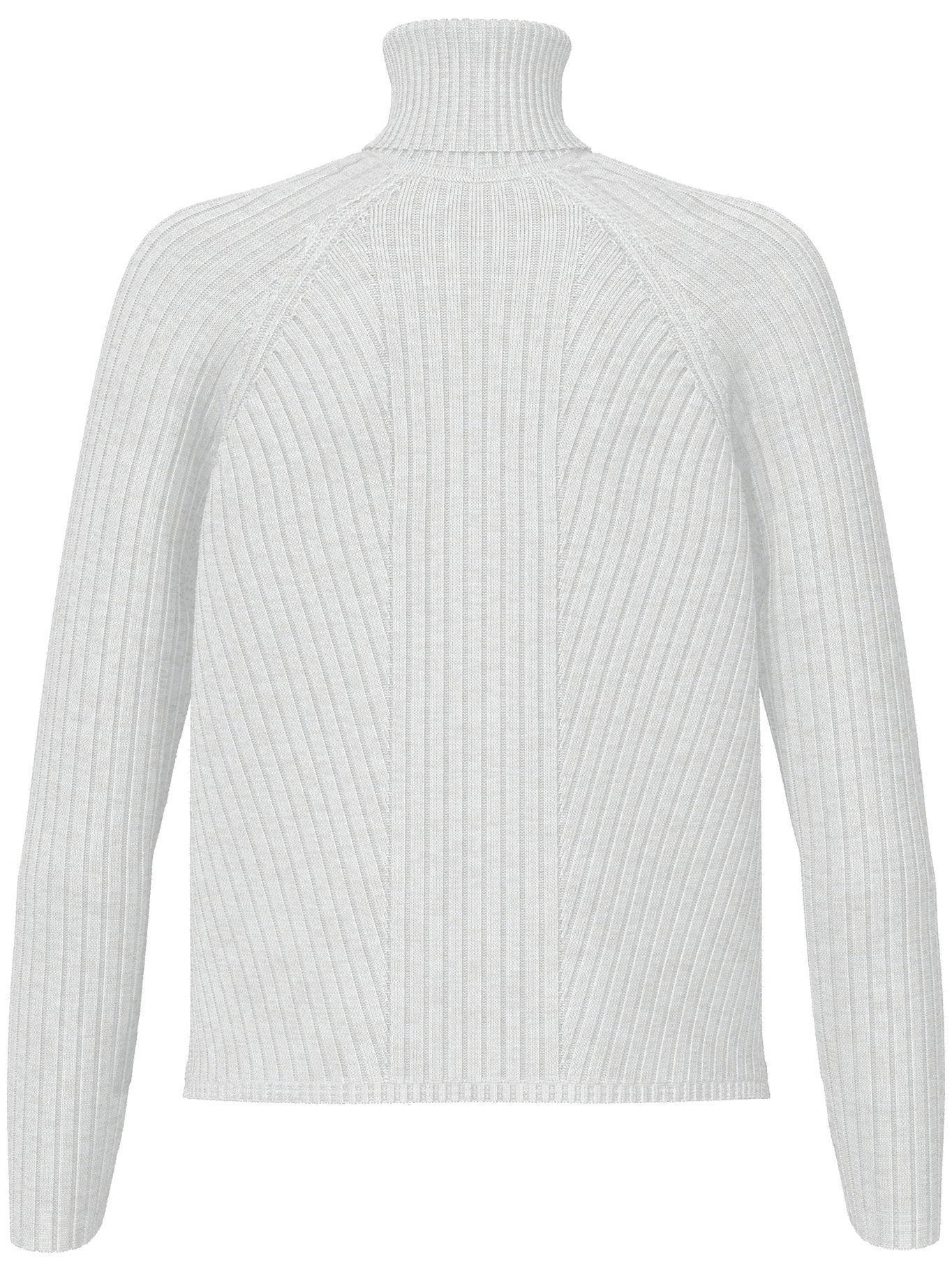 Suéter Monogram Embroidery Blanco Calvin Klein-1