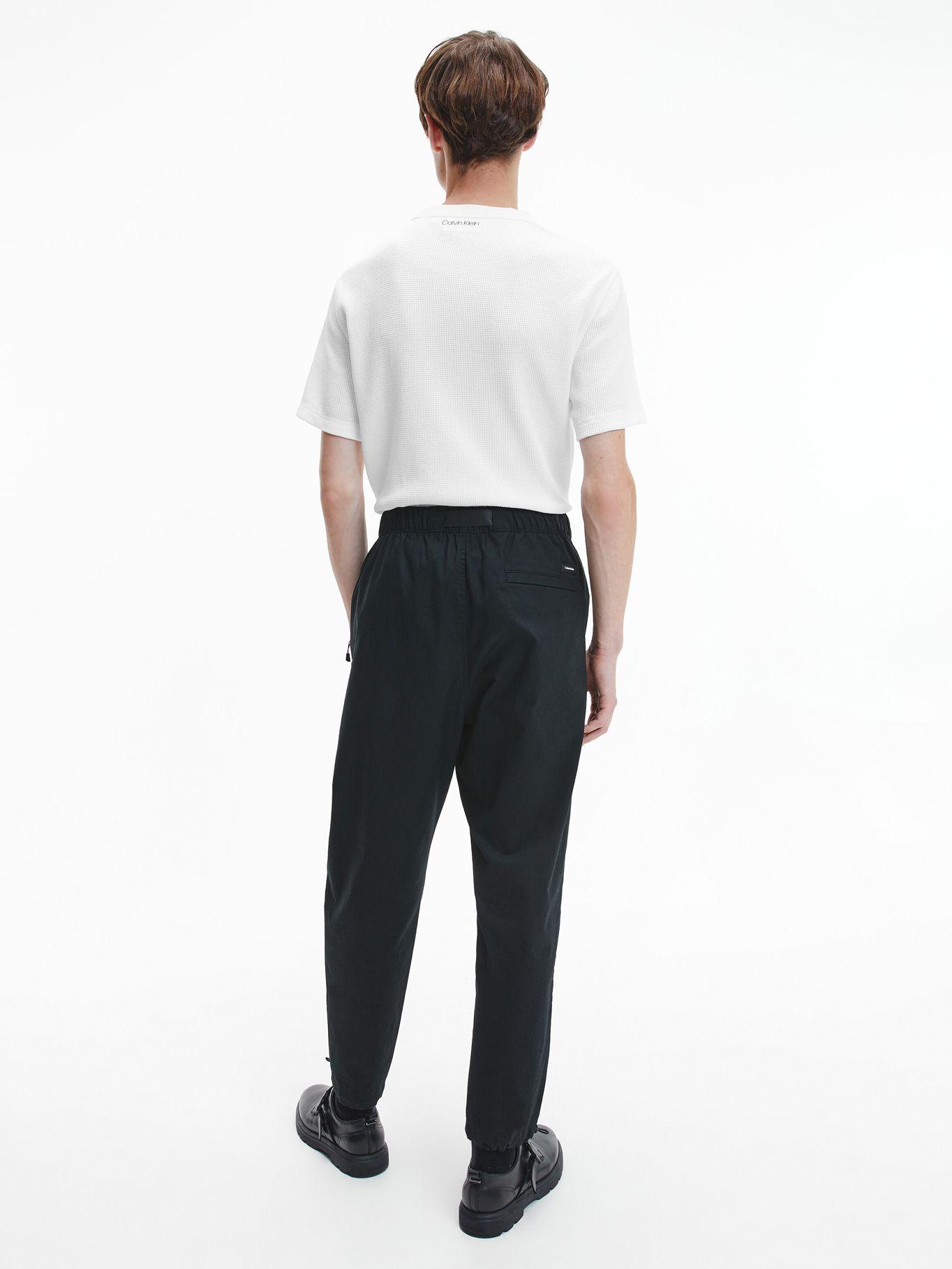 Polera Textured Grid Blanco Calvin Klein-2