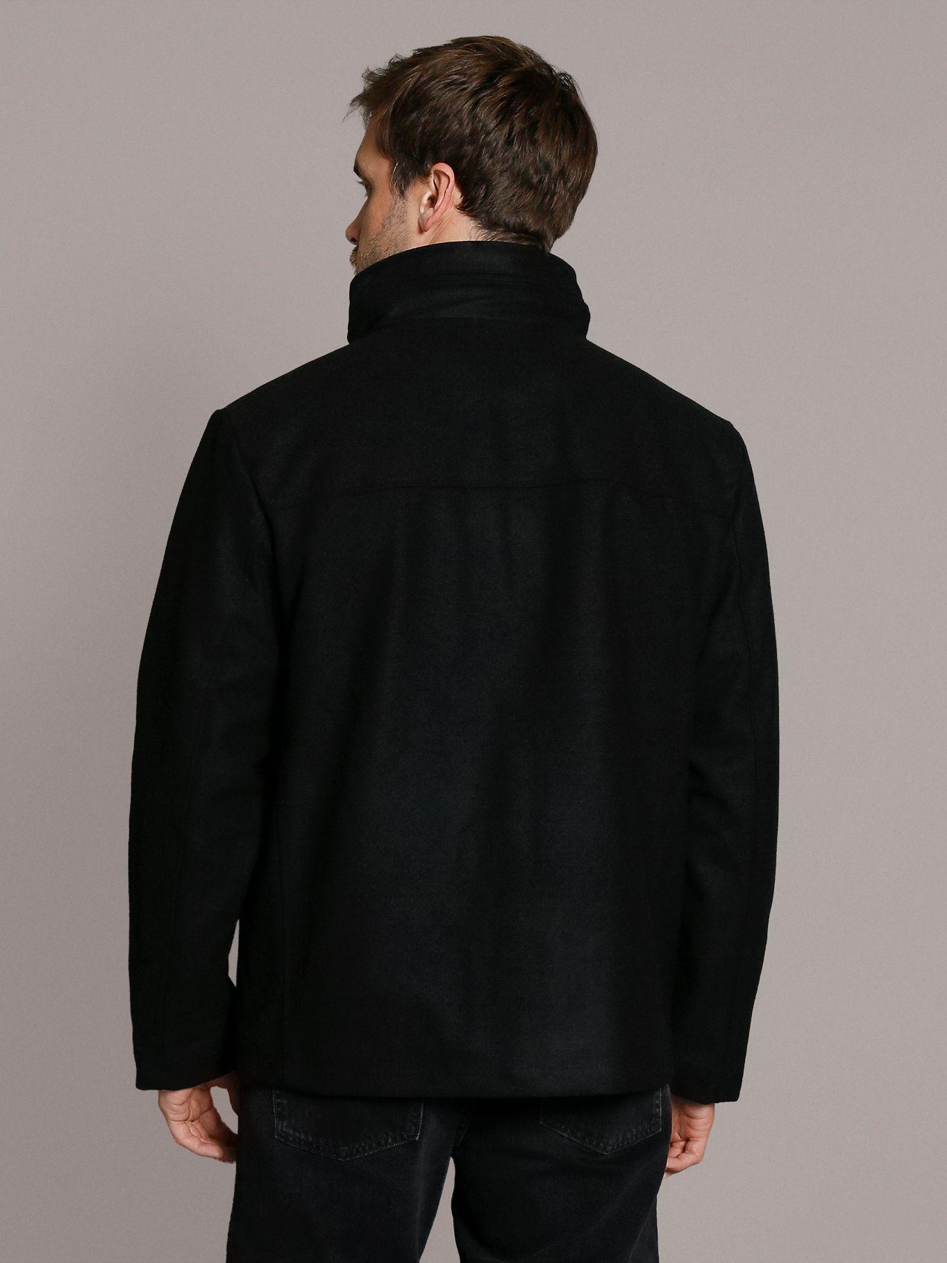 Chaqueta Four Pocket Wool Negro Calvin Klein-3