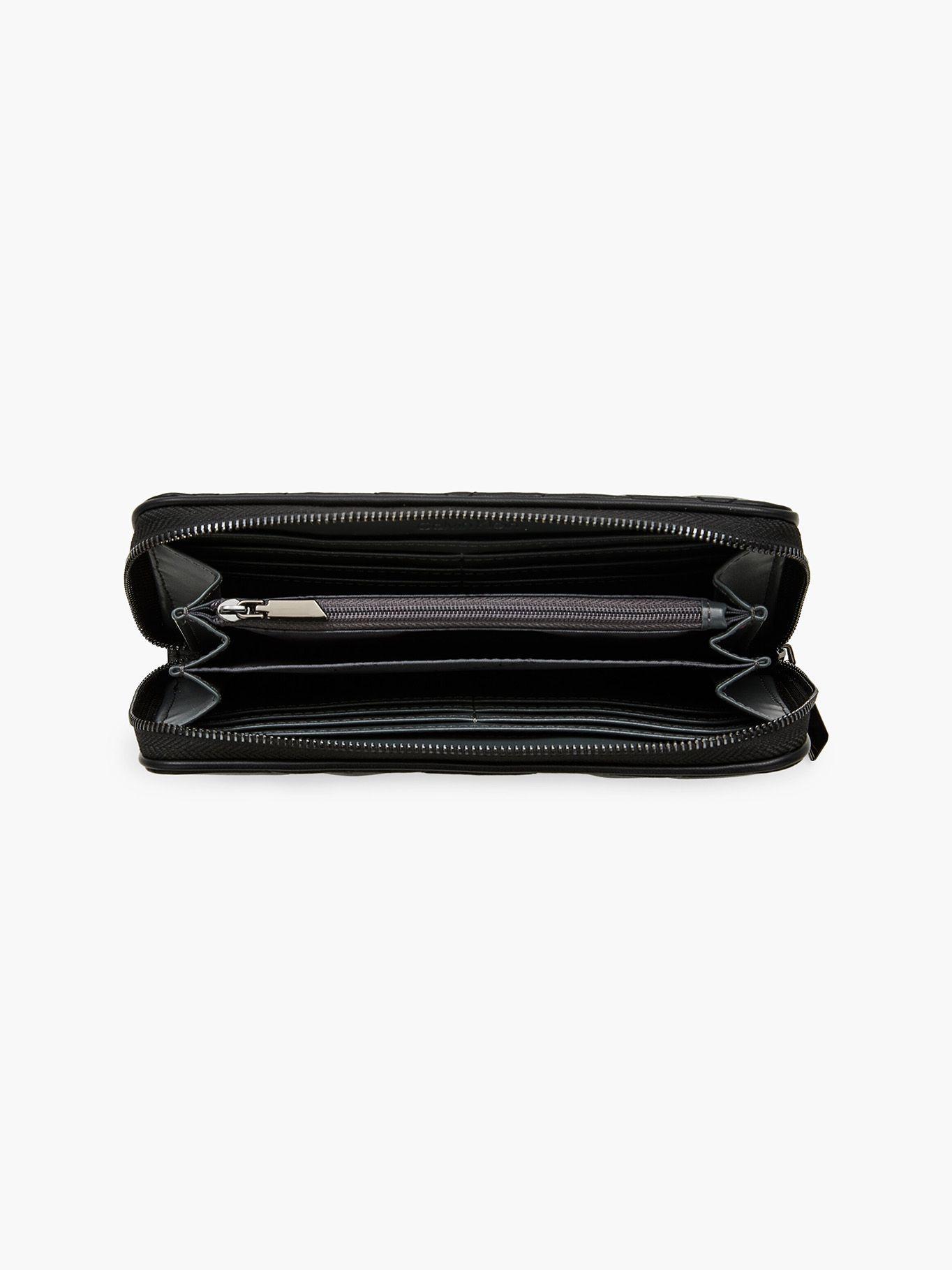 Billetera Ck Quilt Negro Calvin Klein-1
