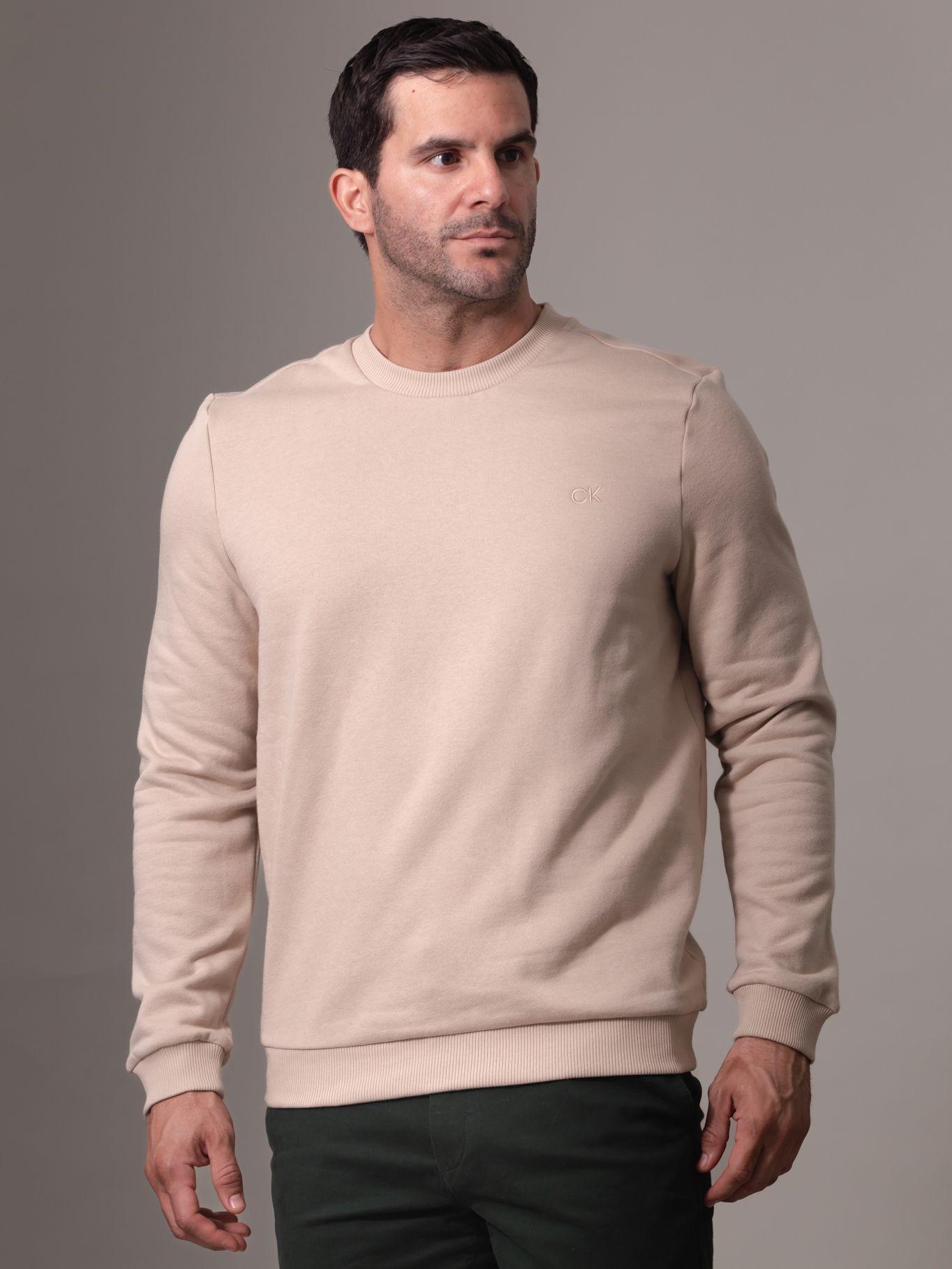 Polerón Hallmark Beige Calvin Klein-0