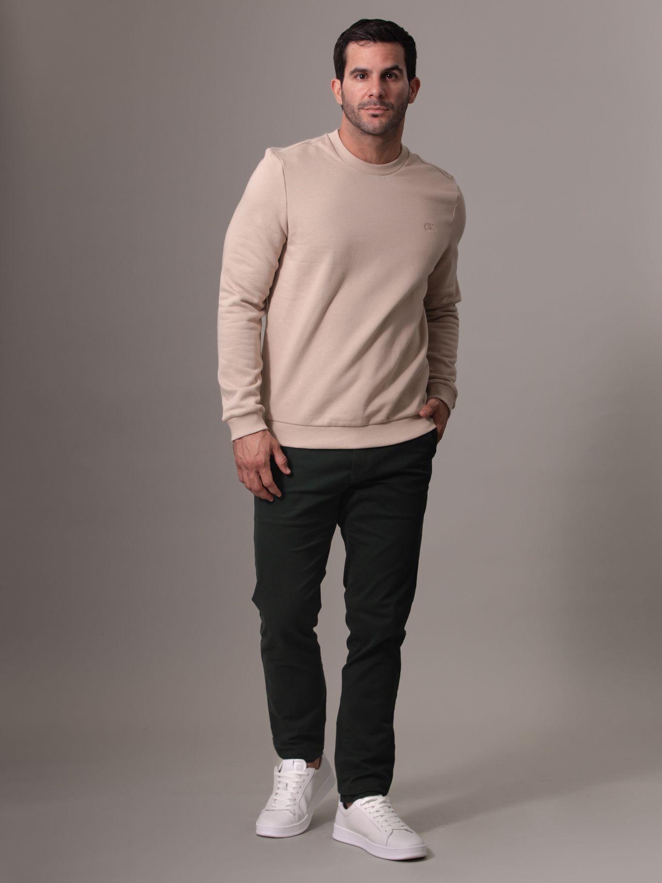 Polerón Hallmark Beige Calvin Klein-1