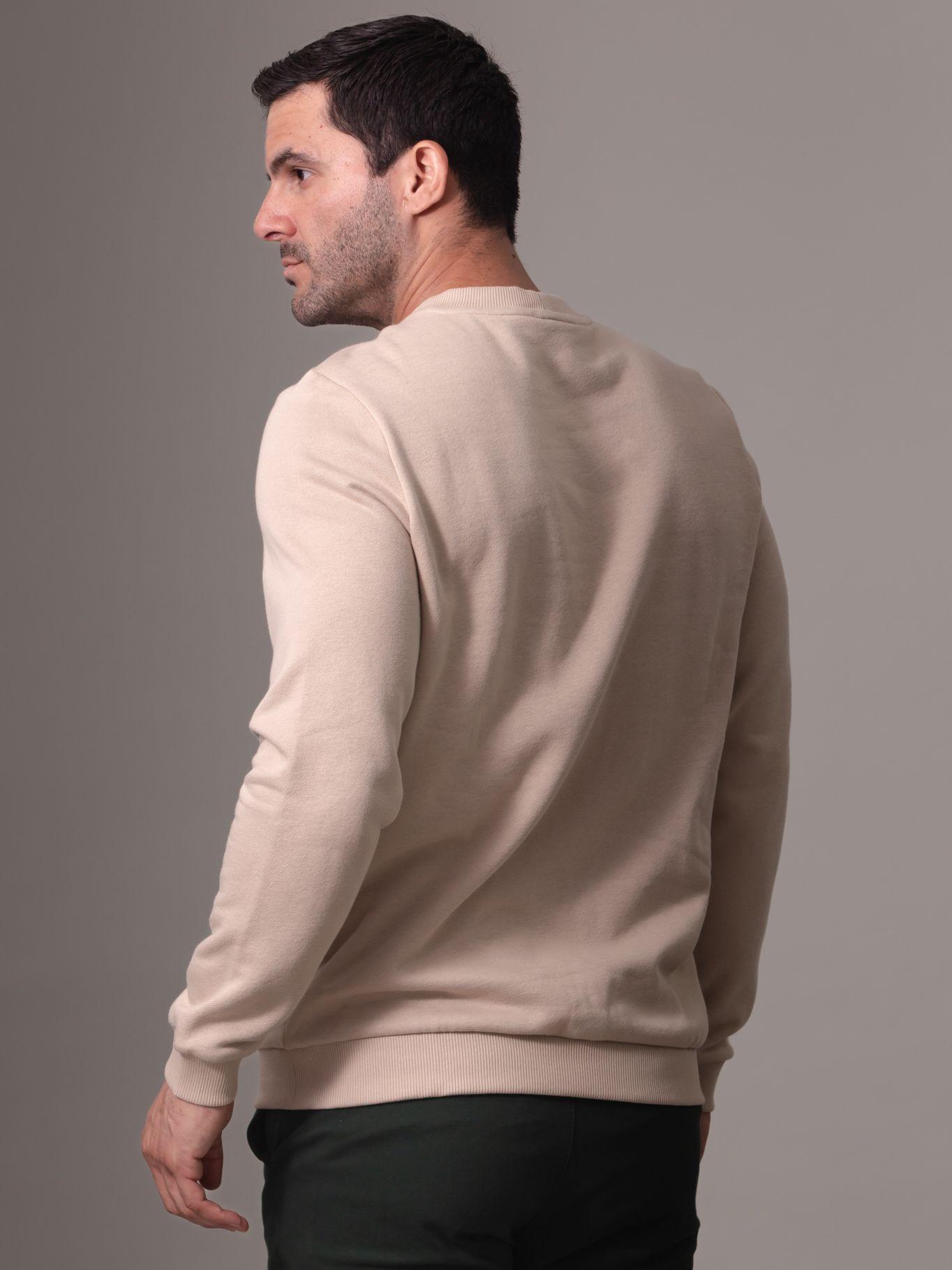 Polerón Hallmark Beige Calvin Klein-3