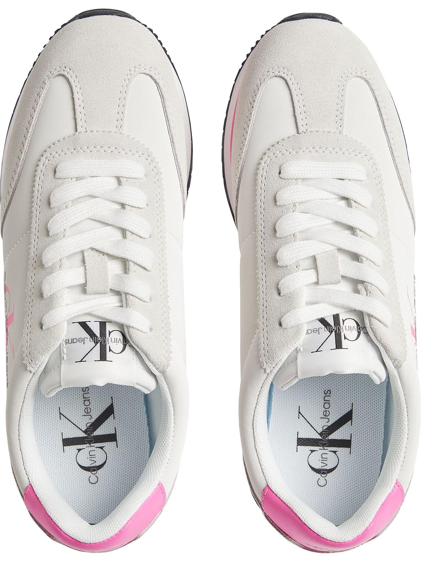 Zapatilla Retro Runner 1 Crema Calvin Klein-2