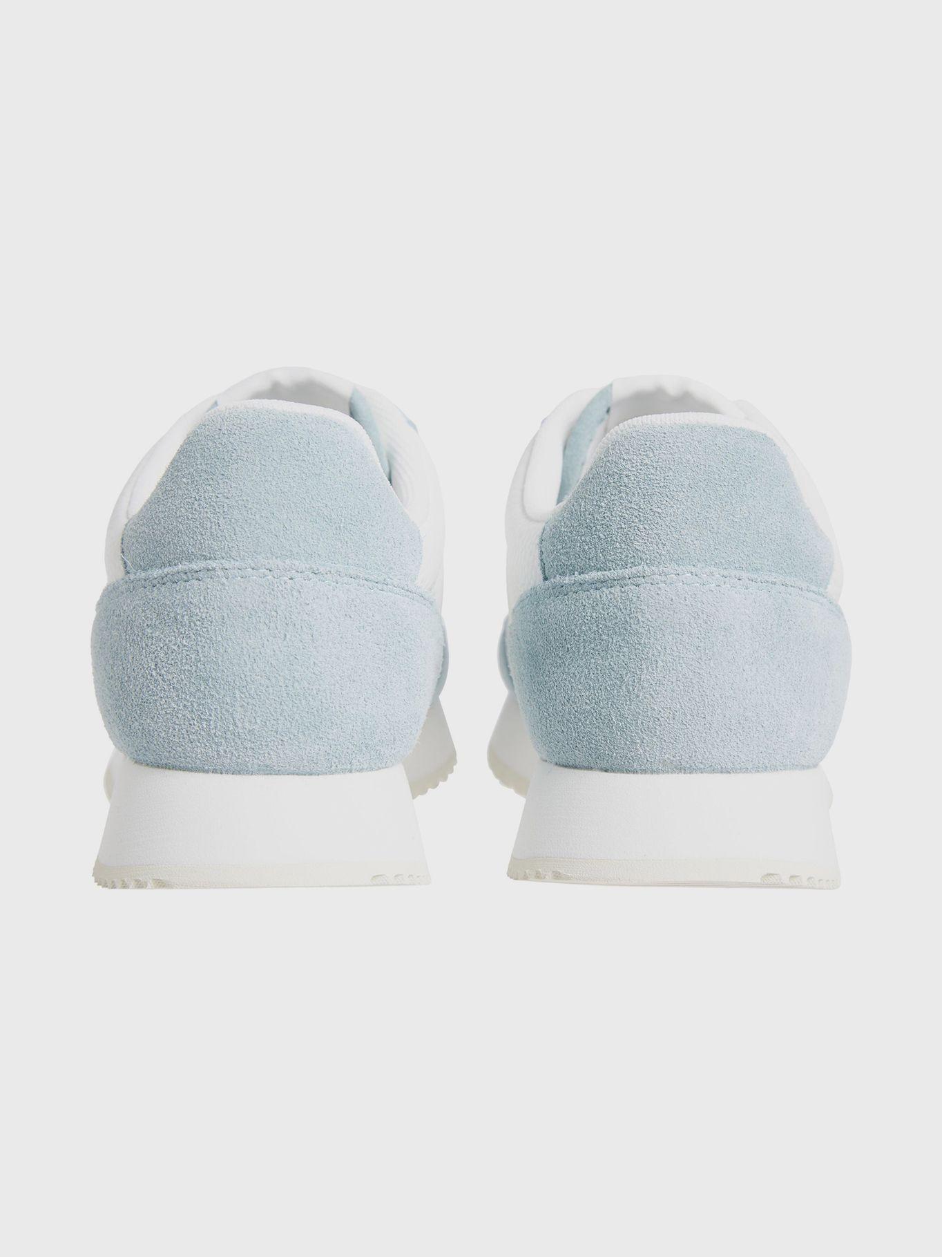 Zapatillas runner de cuero Blanco Calvin Klein-1