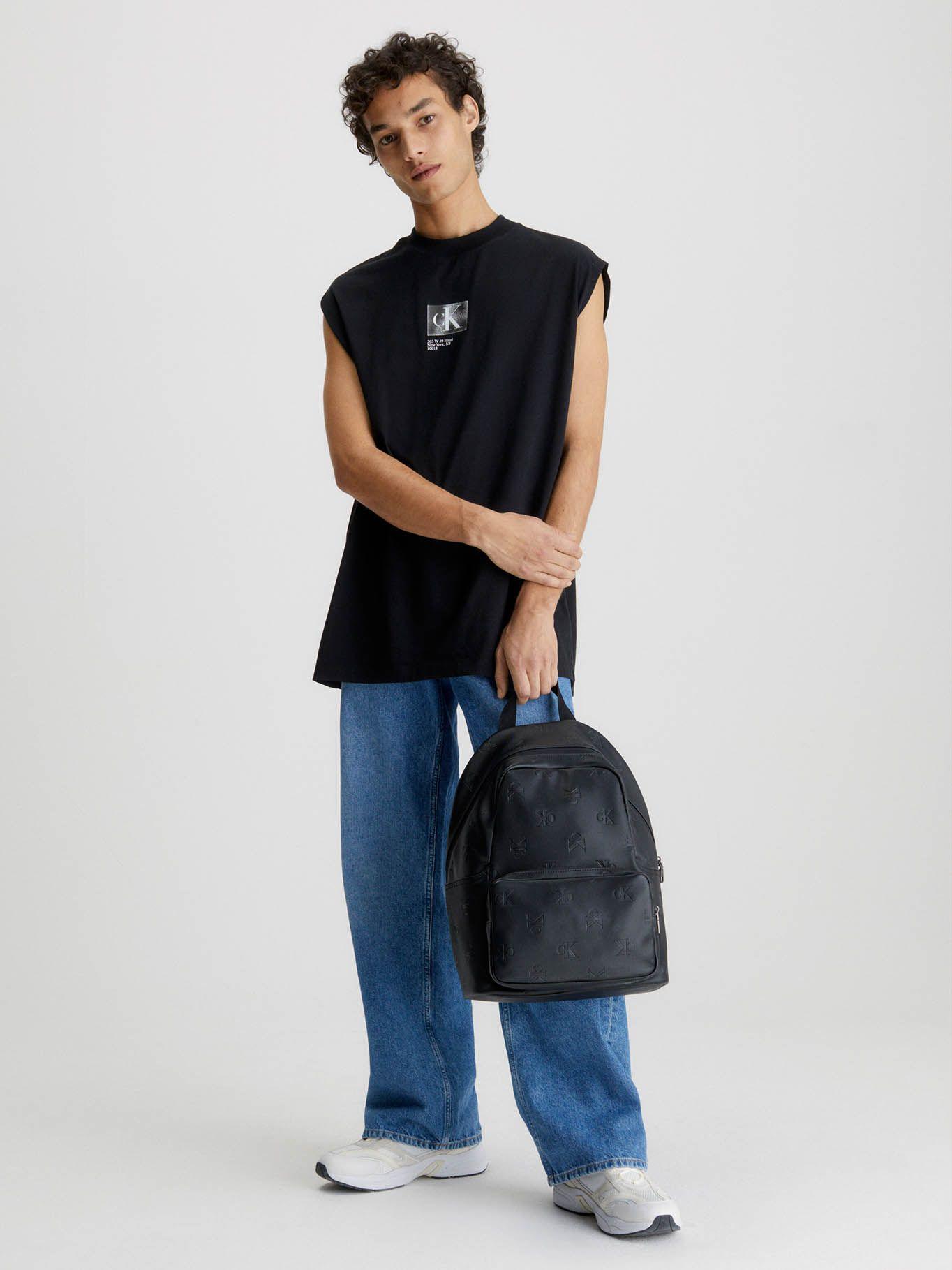 Camiseta de tirantes oversize Negro Calvin Klein-1