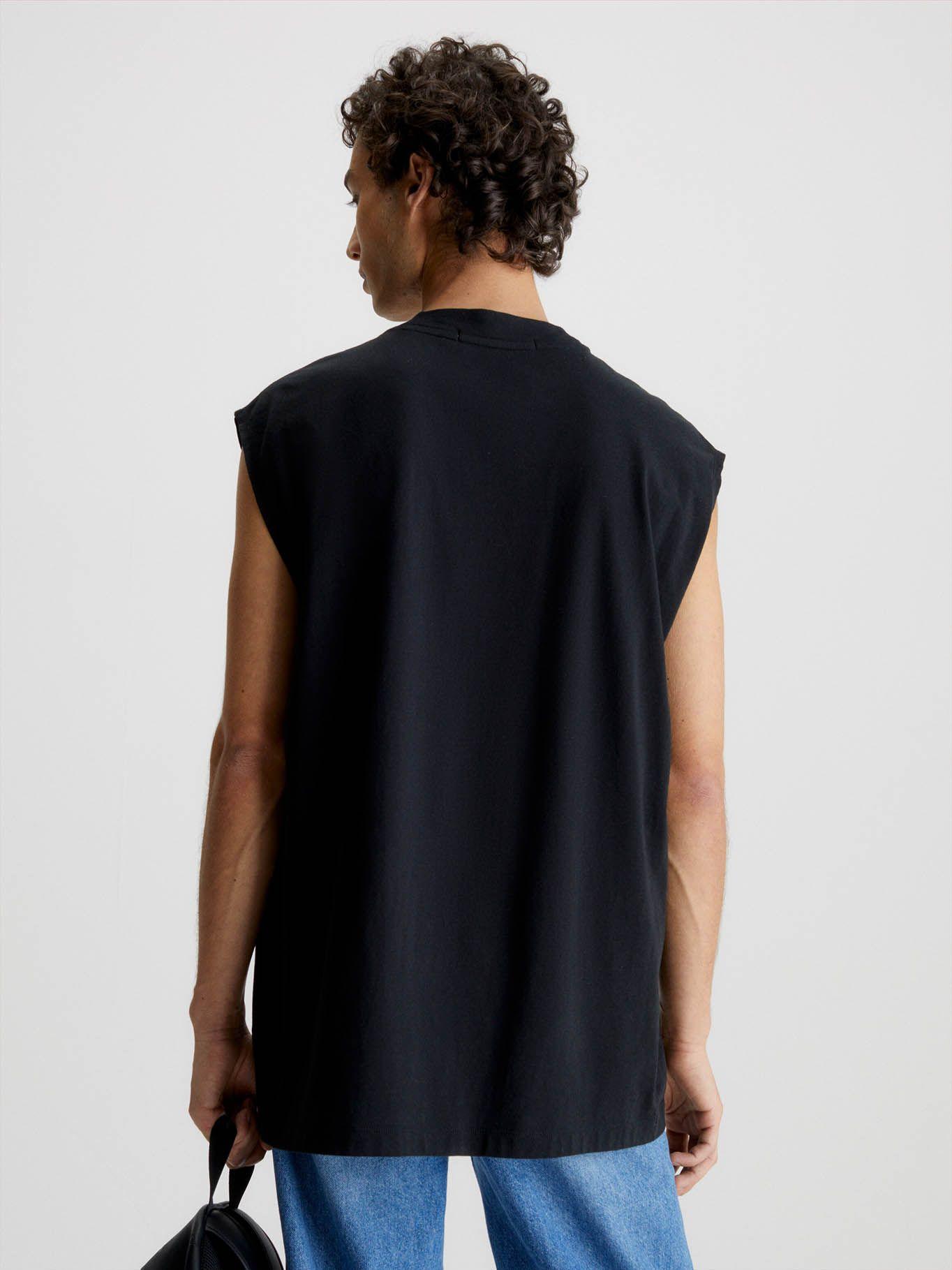 Camiseta de tirantes oversize Negro Calvin Klein-2