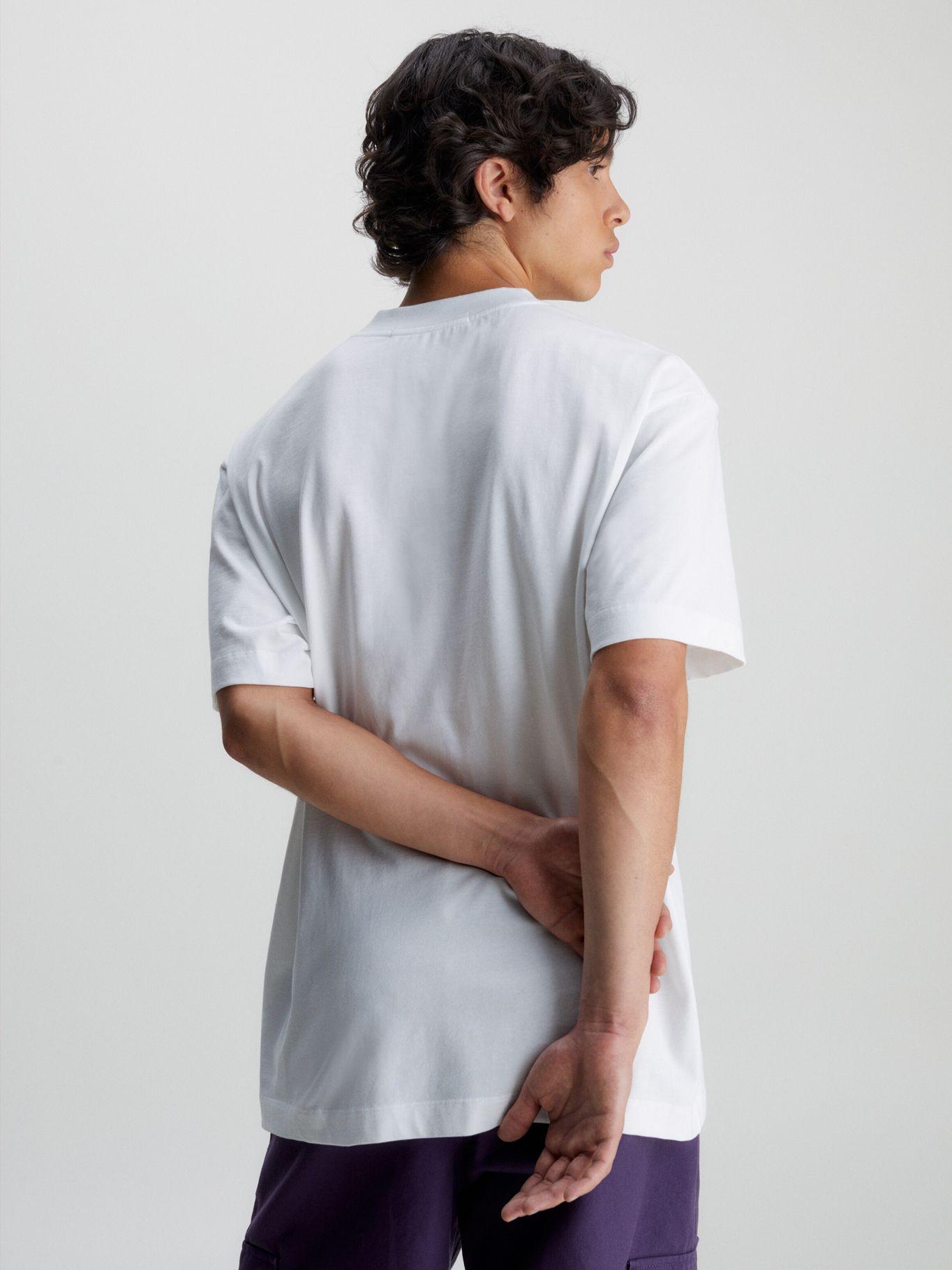 Polera Layered Address  Blanco Calvin Klein-2