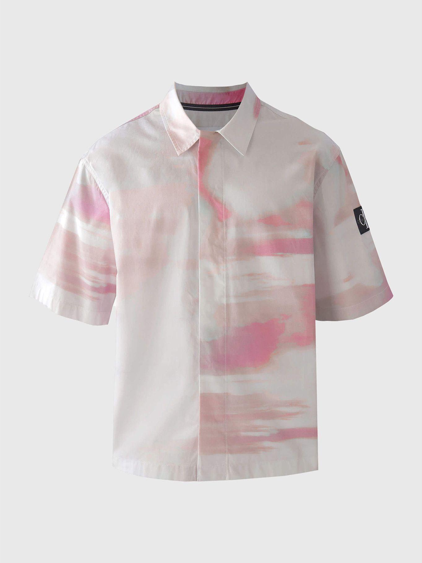 Camisa Diffused Multicolor Calvin Klein-4