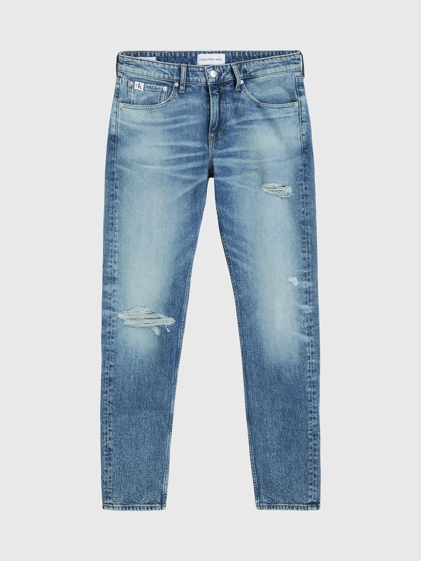 Jeans Slim Taper Azul 1A4 Calvin Klein-4